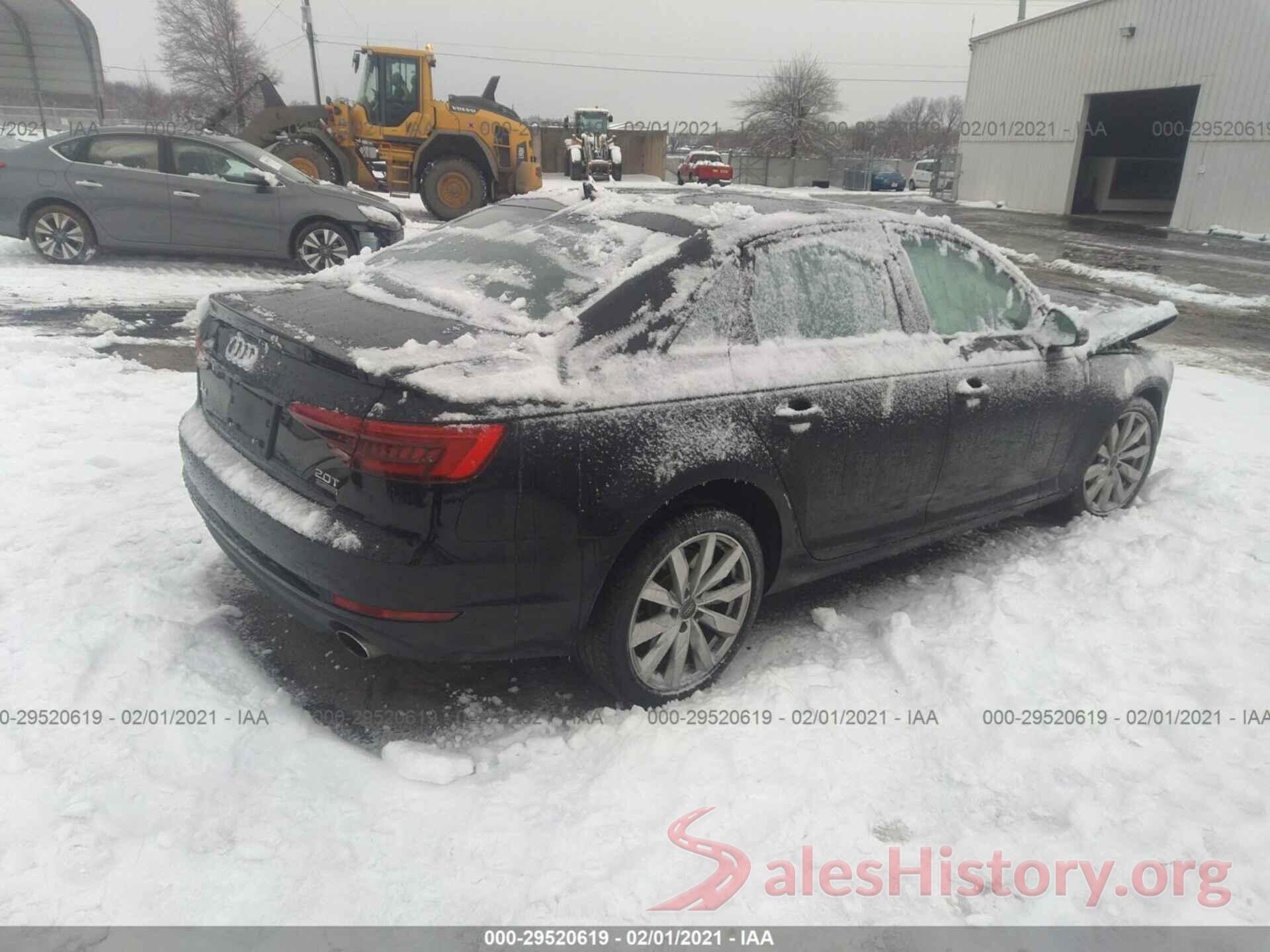 WAUANAF45HN036073 2017 AUDI A4