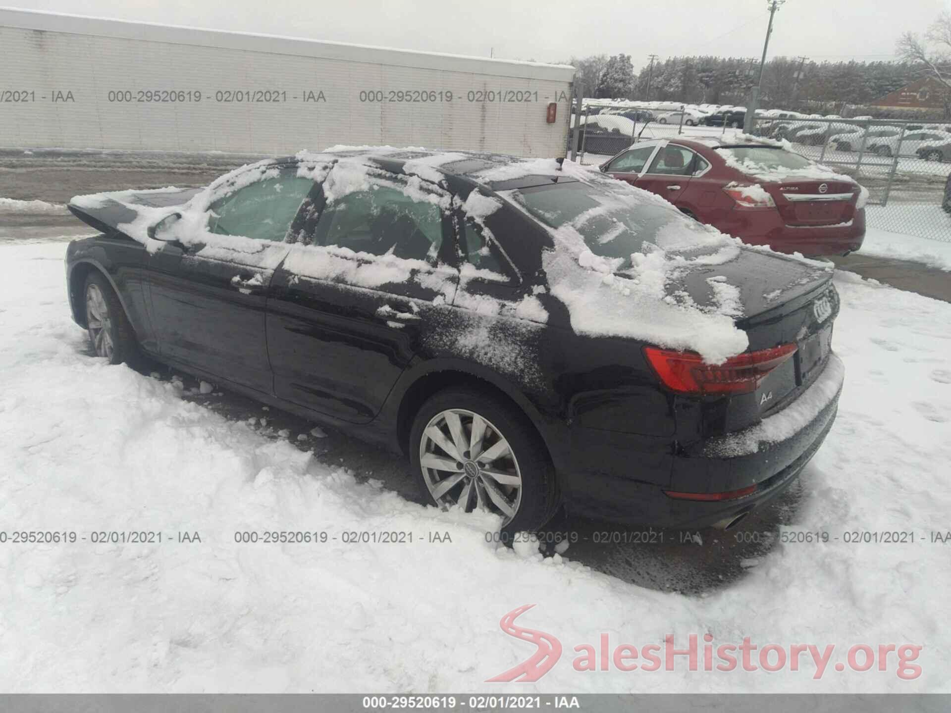 WAUANAF45HN036073 2017 AUDI A4