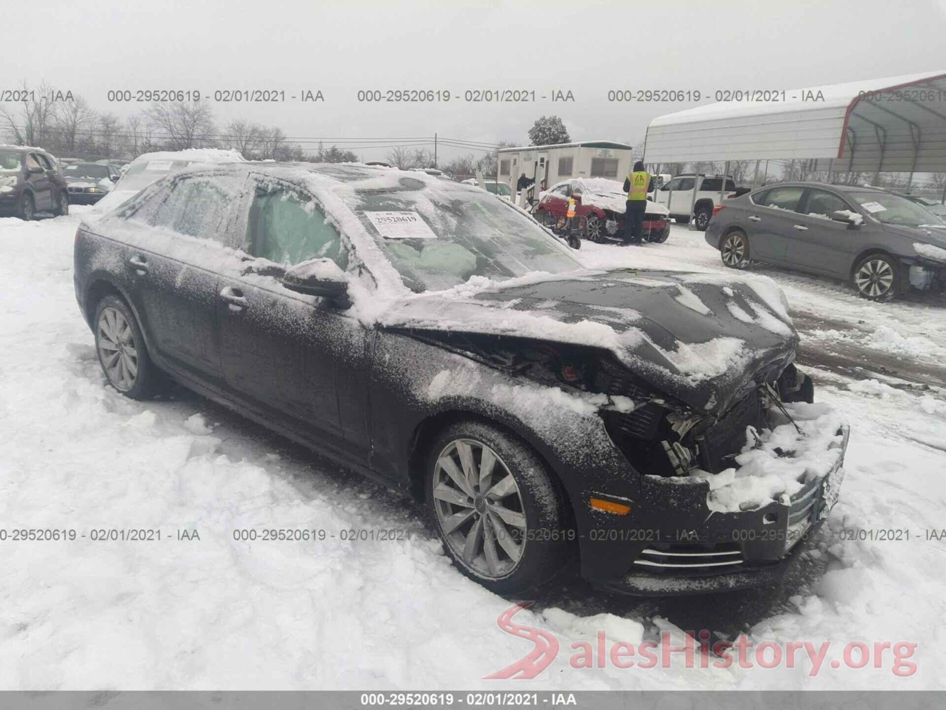 WAUANAF45HN036073 2017 AUDI A4