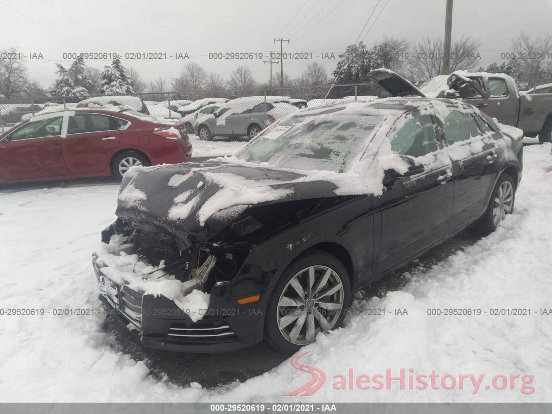 WAUANAF45HN036073 2017 AUDI A4