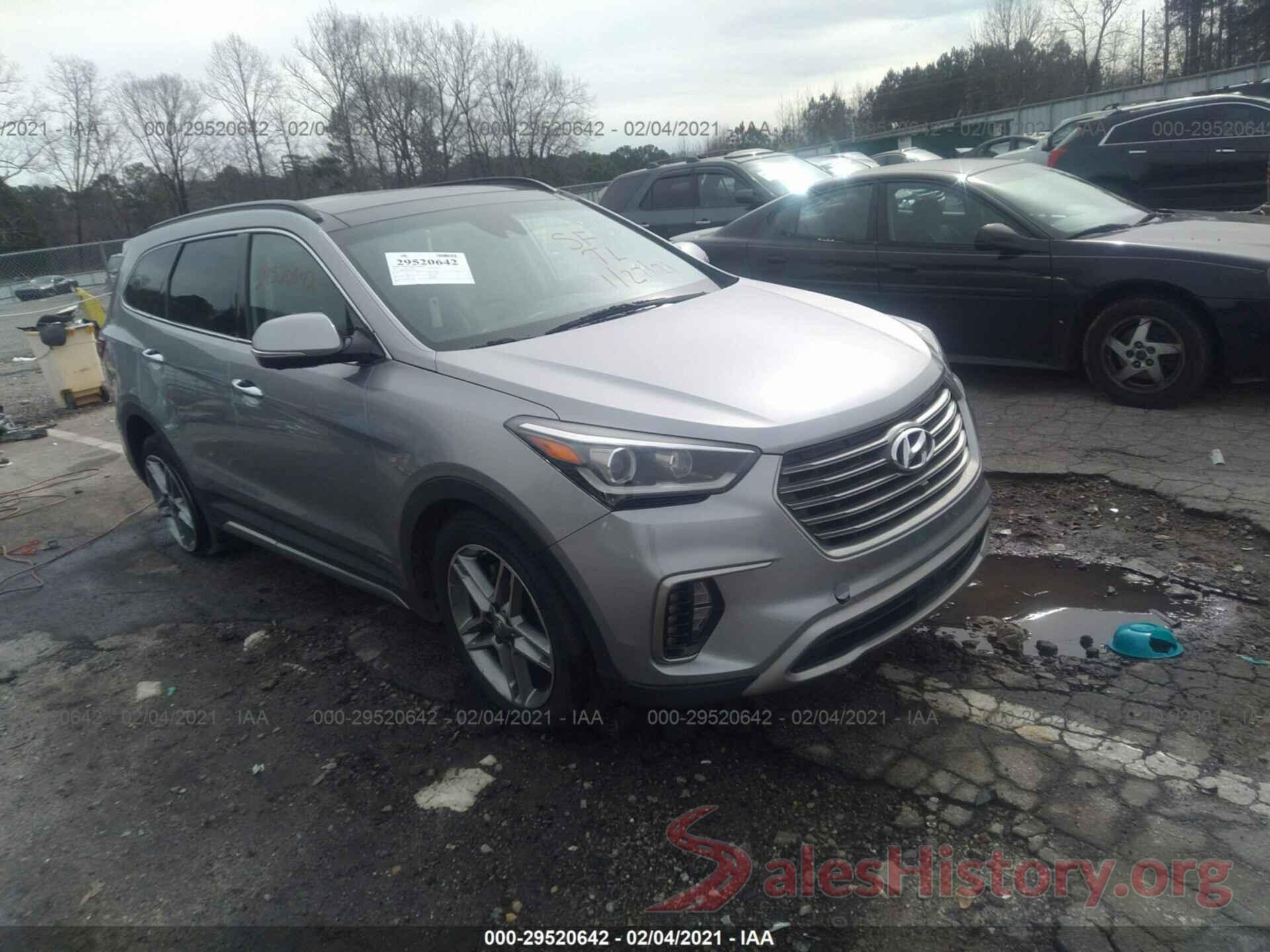 KM8SR4HF6HU186108 2017 HYUNDAI SANTA FE