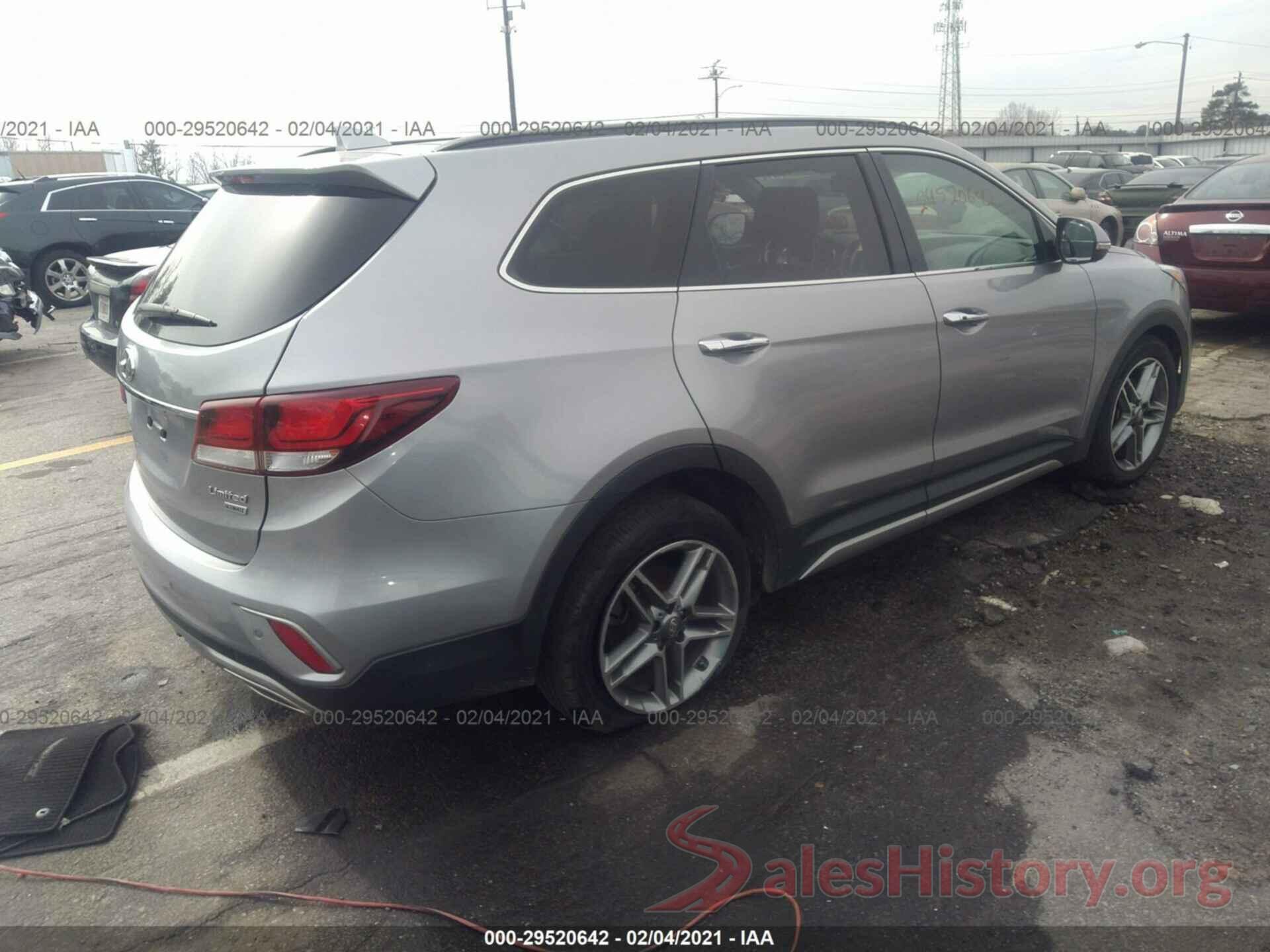 KM8SR4HF6HU186108 2017 HYUNDAI SANTA FE