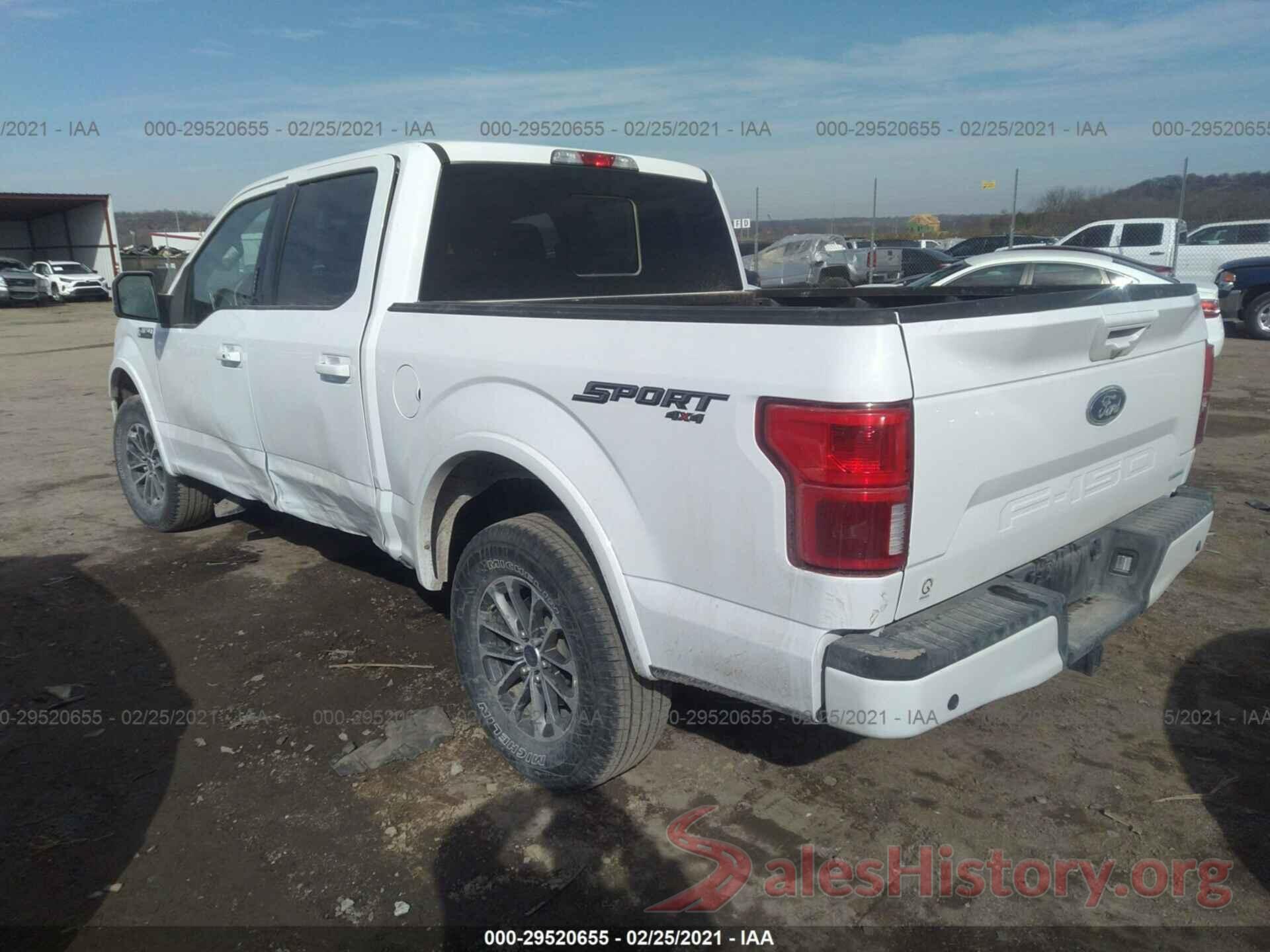 1FTEW1EPXLKD32357 2020 FORD F-150