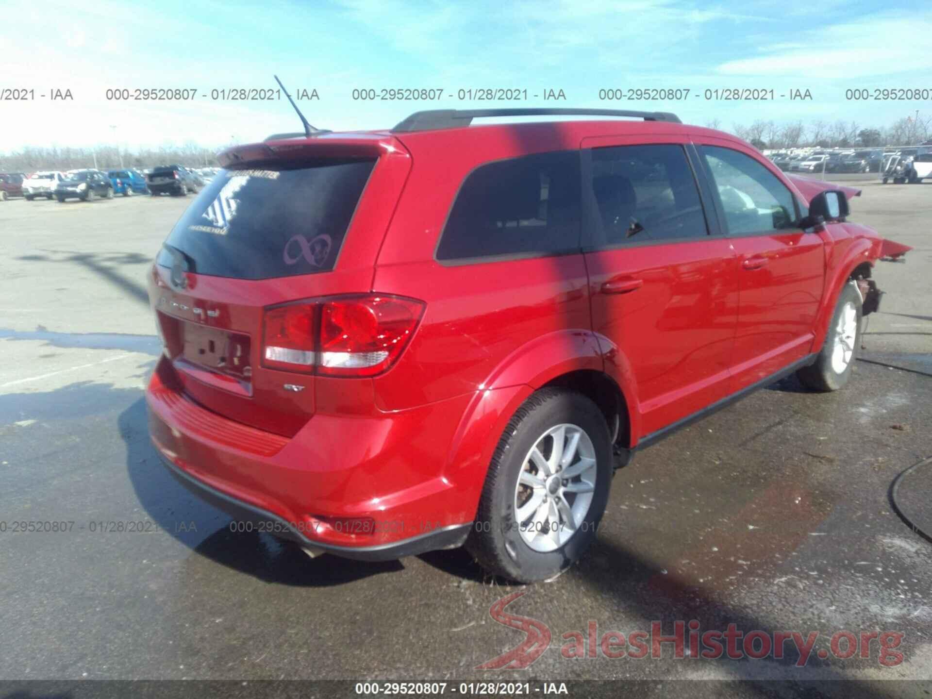 3C4PDCBB6GT128159 2016 DODGE JOURNEY