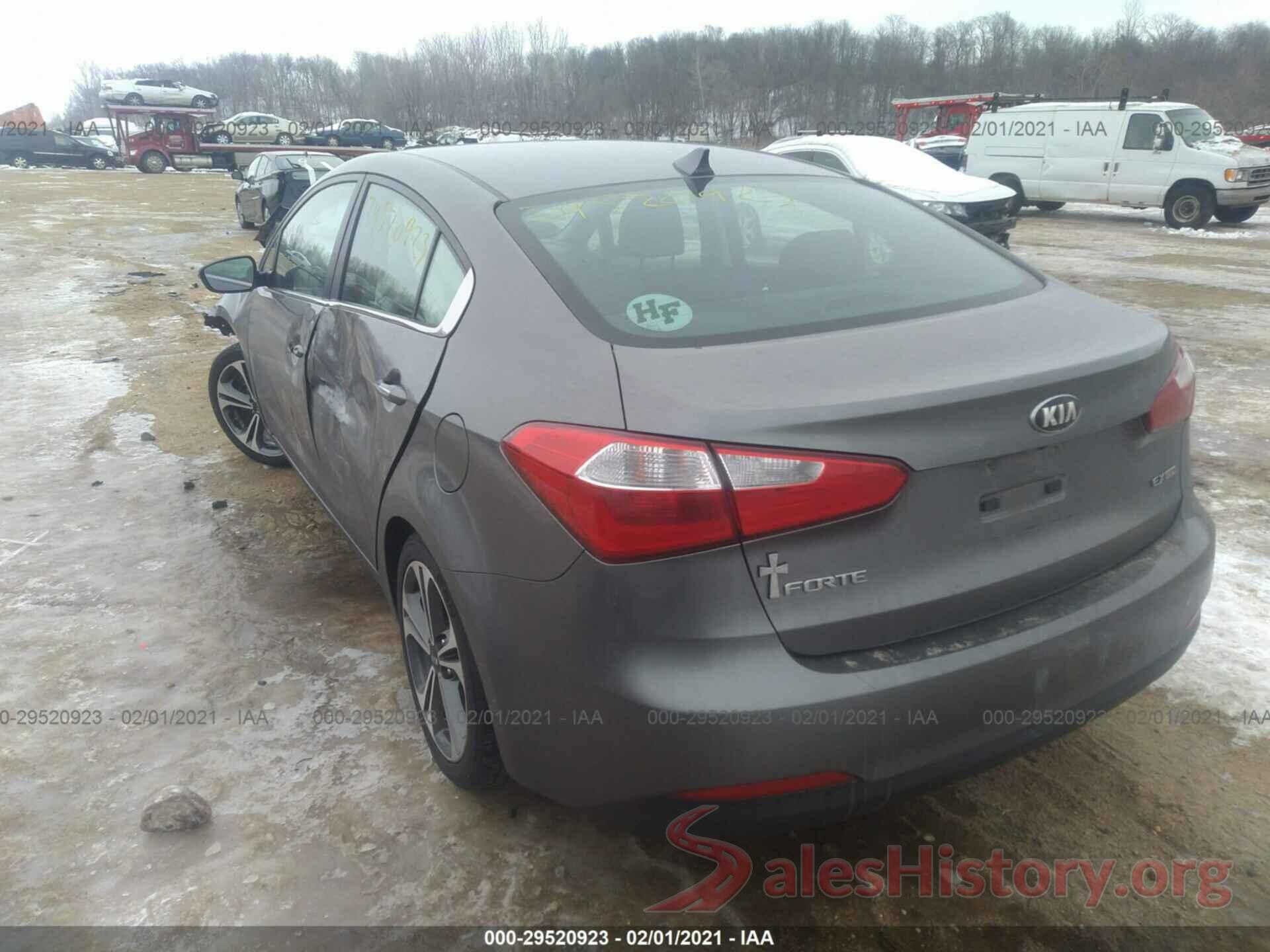 KNAFX4A81G5475281 2016 KIA FORTE