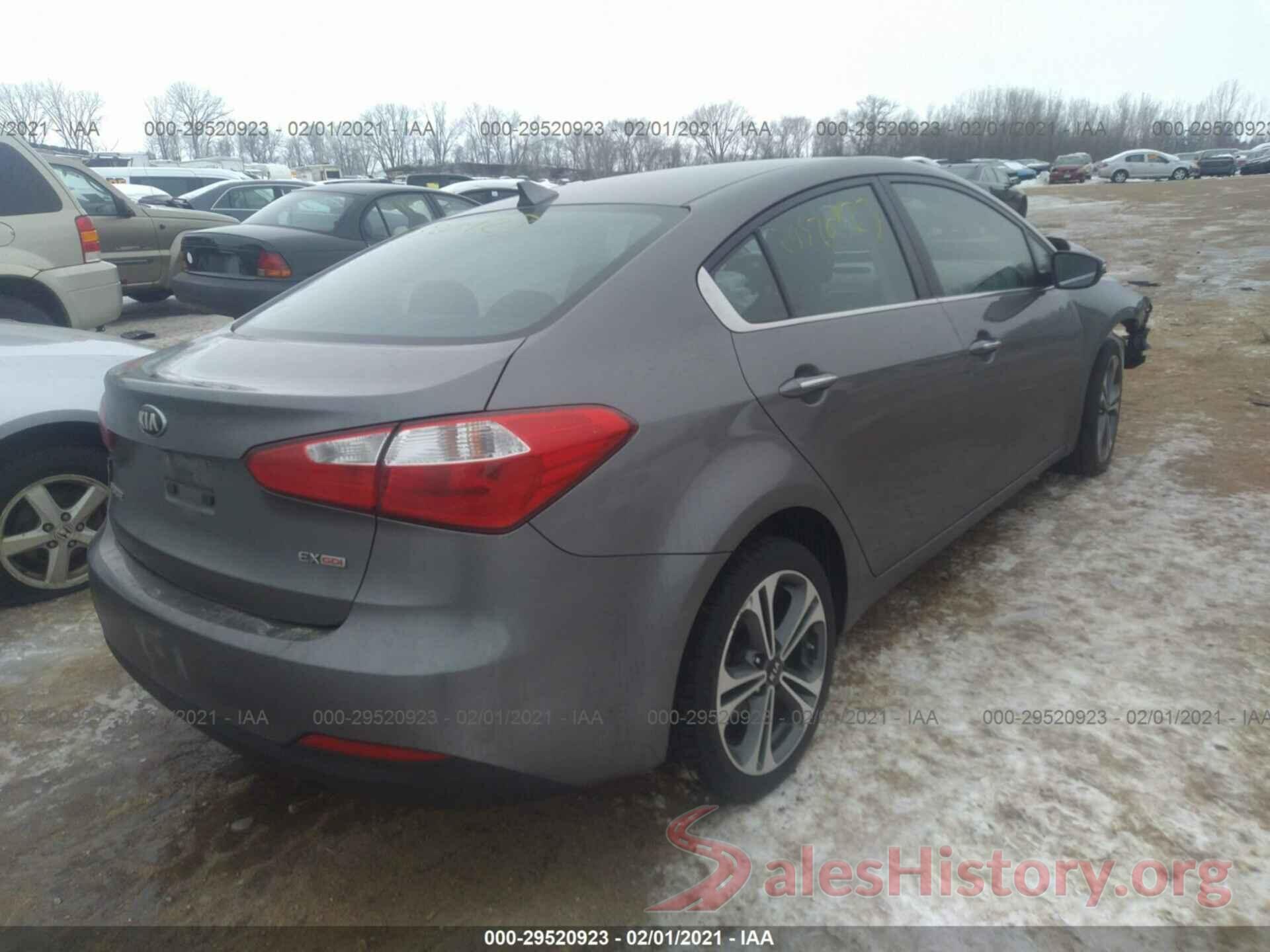 KNAFX4A81G5475281 2016 KIA FORTE