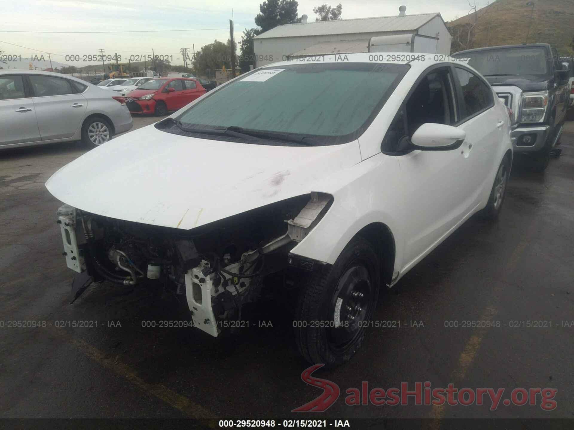 KNAFK4A63G5510206 2016 KIA FORTE