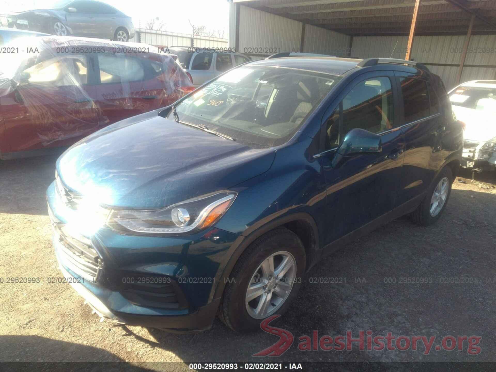 3GNCJLSB9KL341386 2019 CHEVROLET TRAX