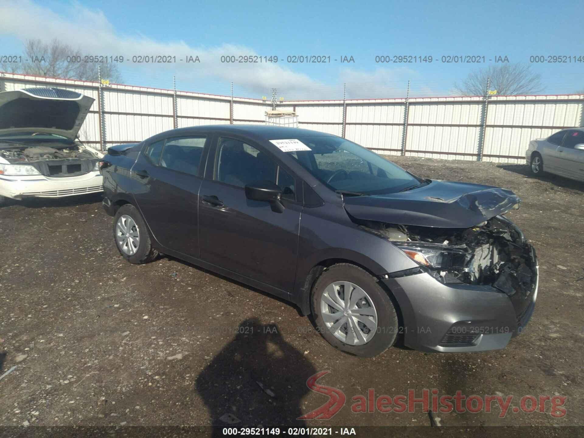 3N1CN8DV2LL877781 2020 NISSAN VERSA