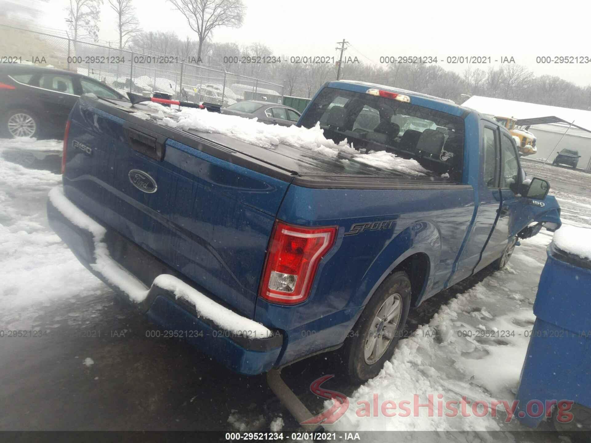 1FTEX1CP1HFC61467 2017 FORD F-150