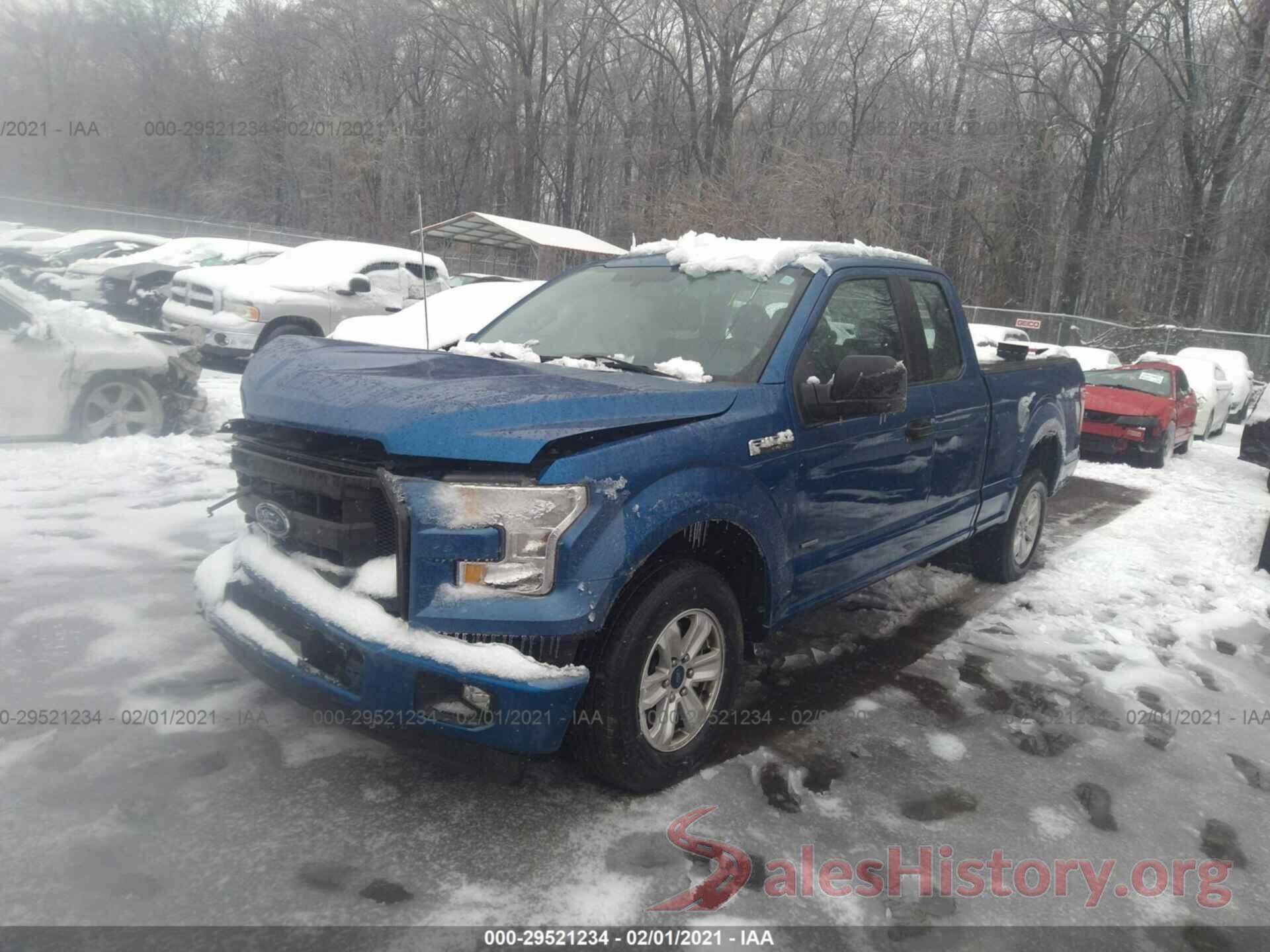 1FTEX1CP1HFC61467 2017 FORD F-150