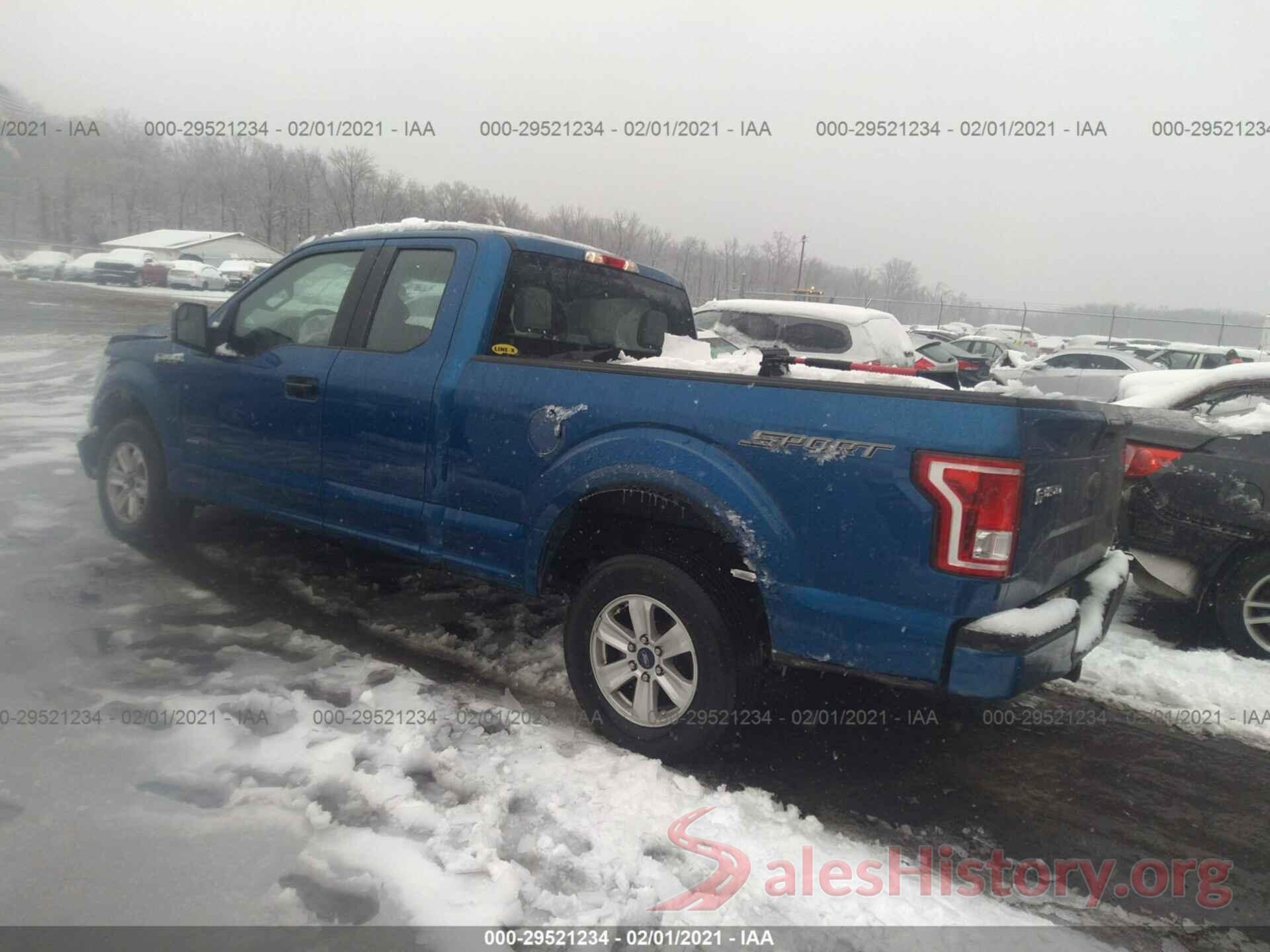 1FTEX1CP1HFC61467 2017 FORD F-150