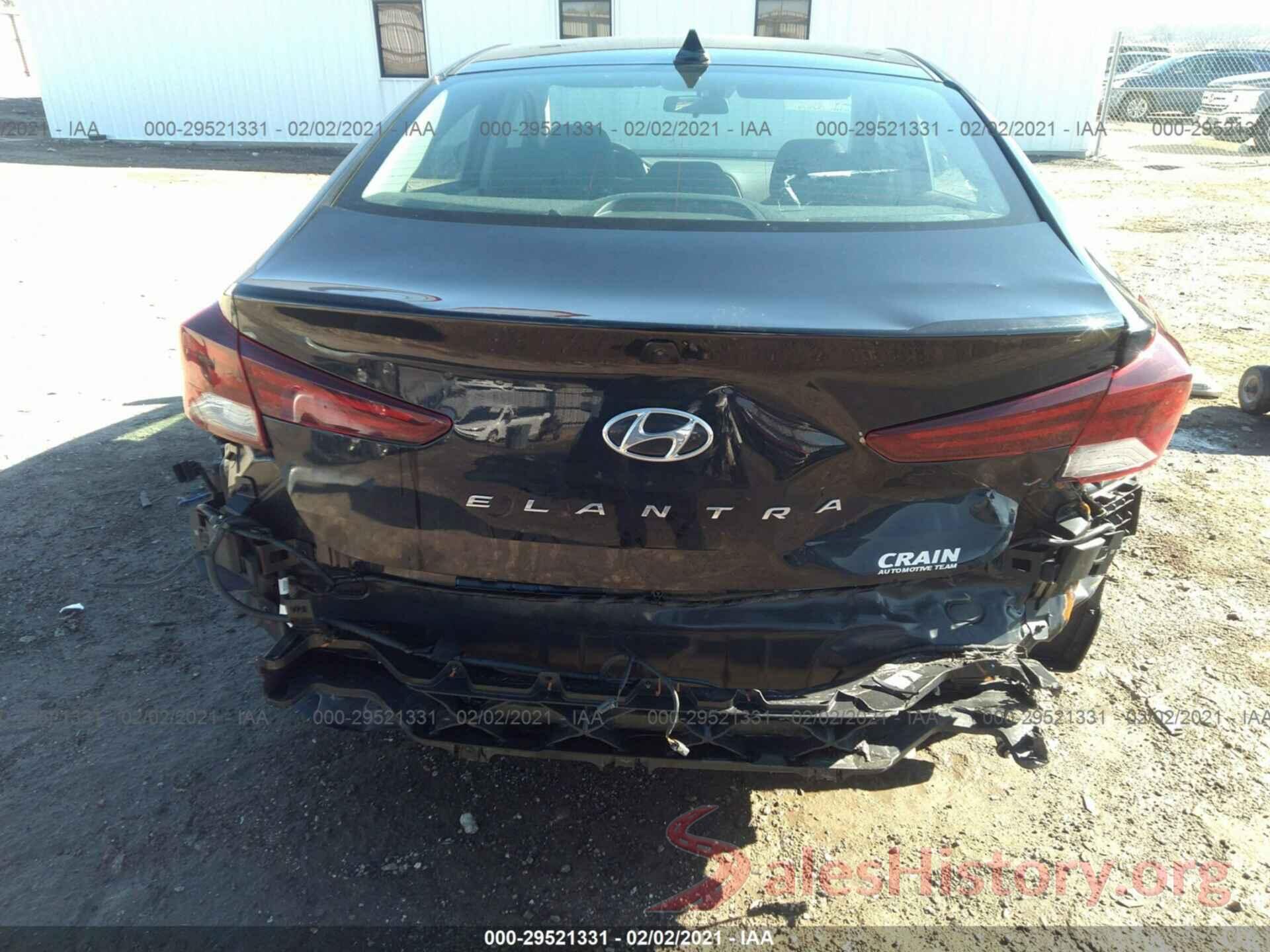 5NPD84LF7LH570828 2020 HYUNDAI ELANTRA