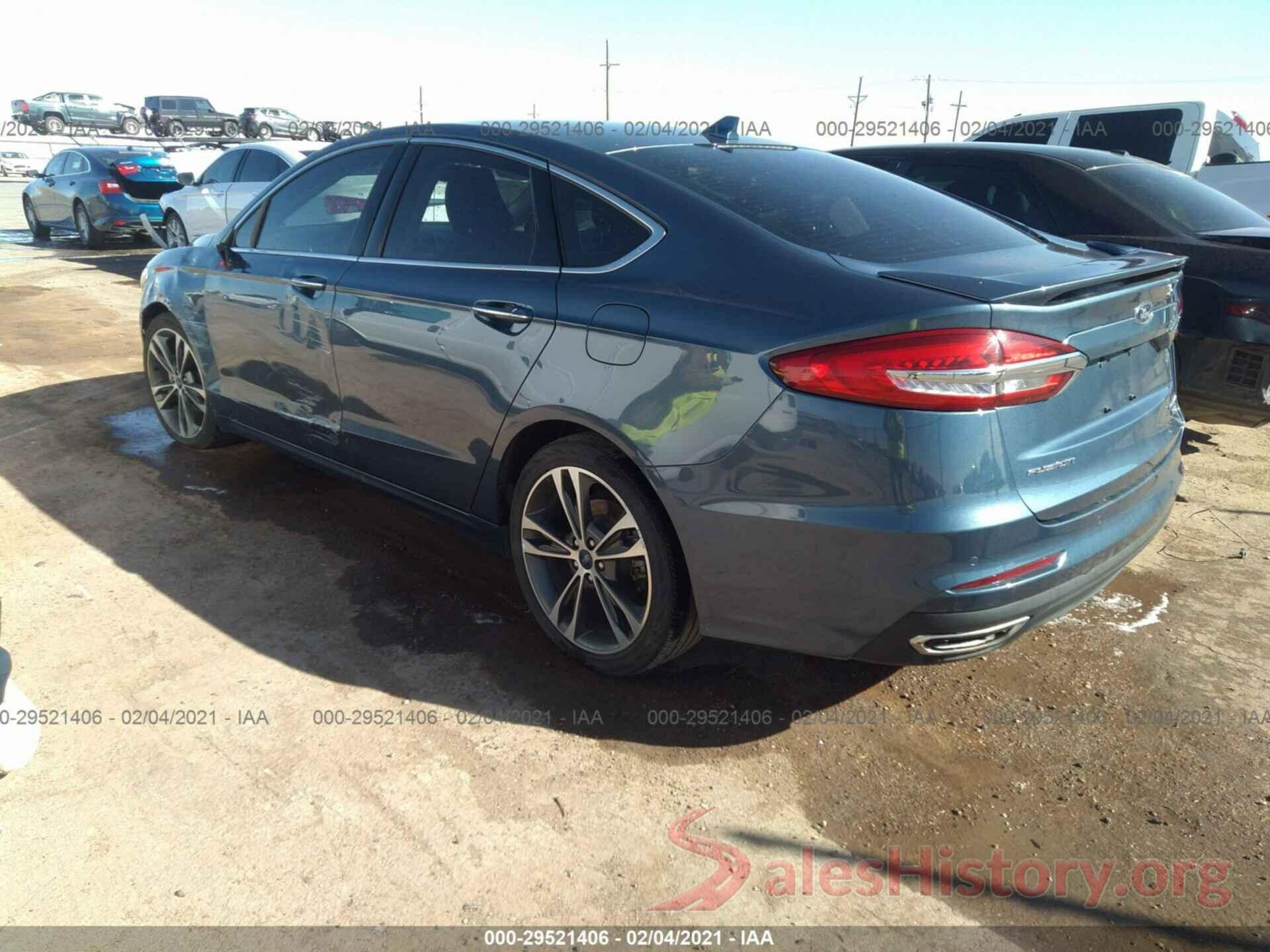 3FA6P0D9XKR124297 2019 FORD FUSION