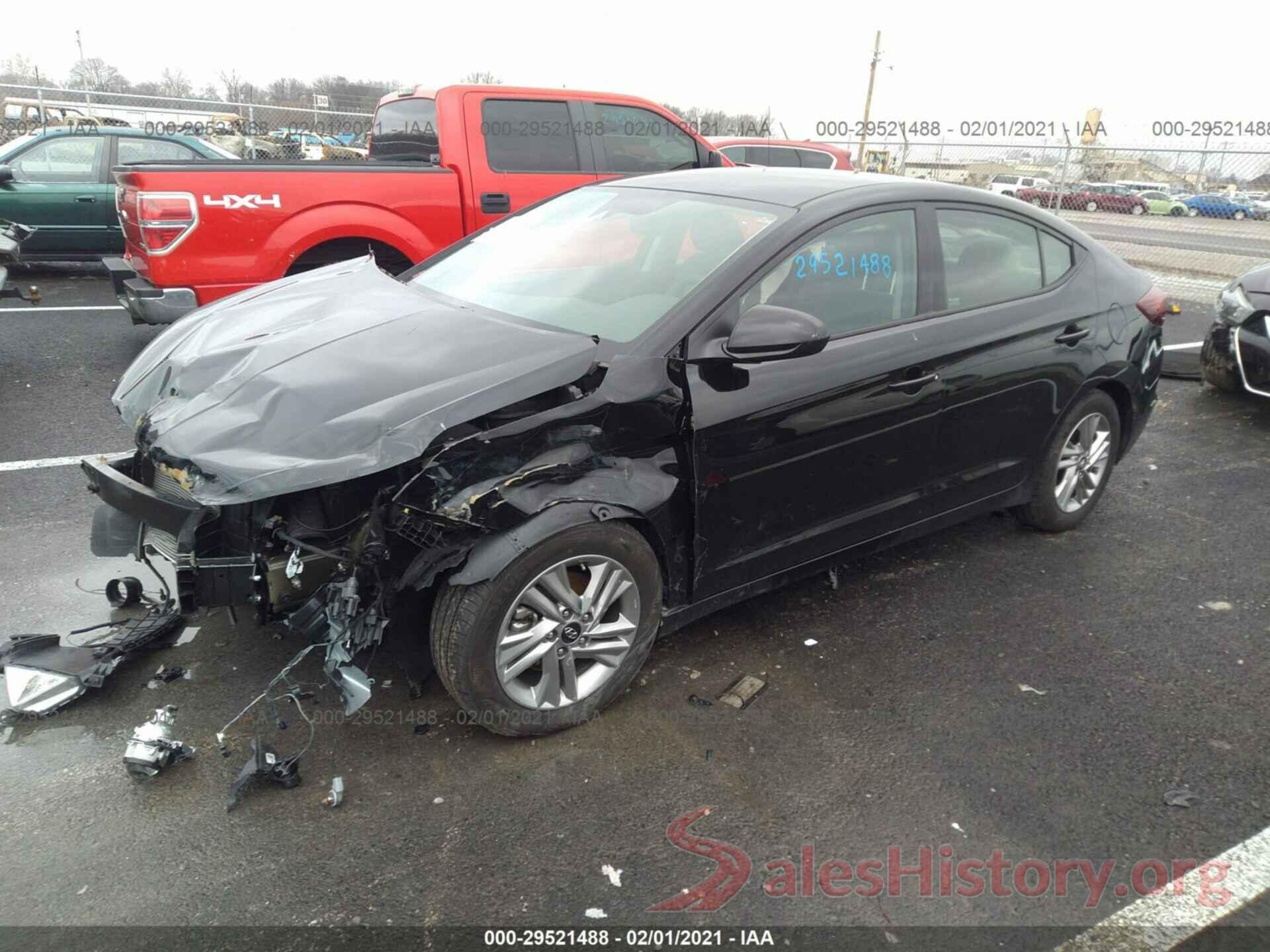 KMHD84LFXLU021299 2020 HYUNDAI ELANTRA