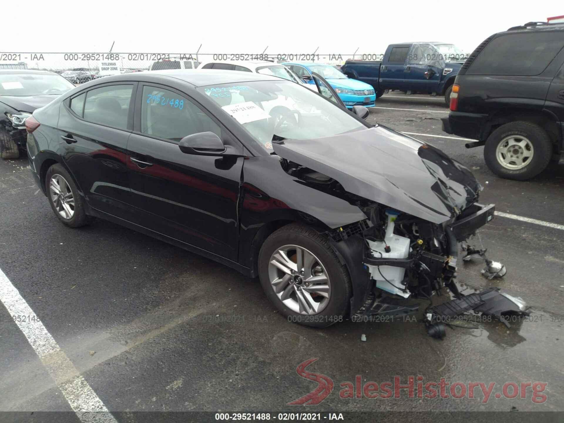 KMHD84LFXLU021299 2020 HYUNDAI ELANTRA