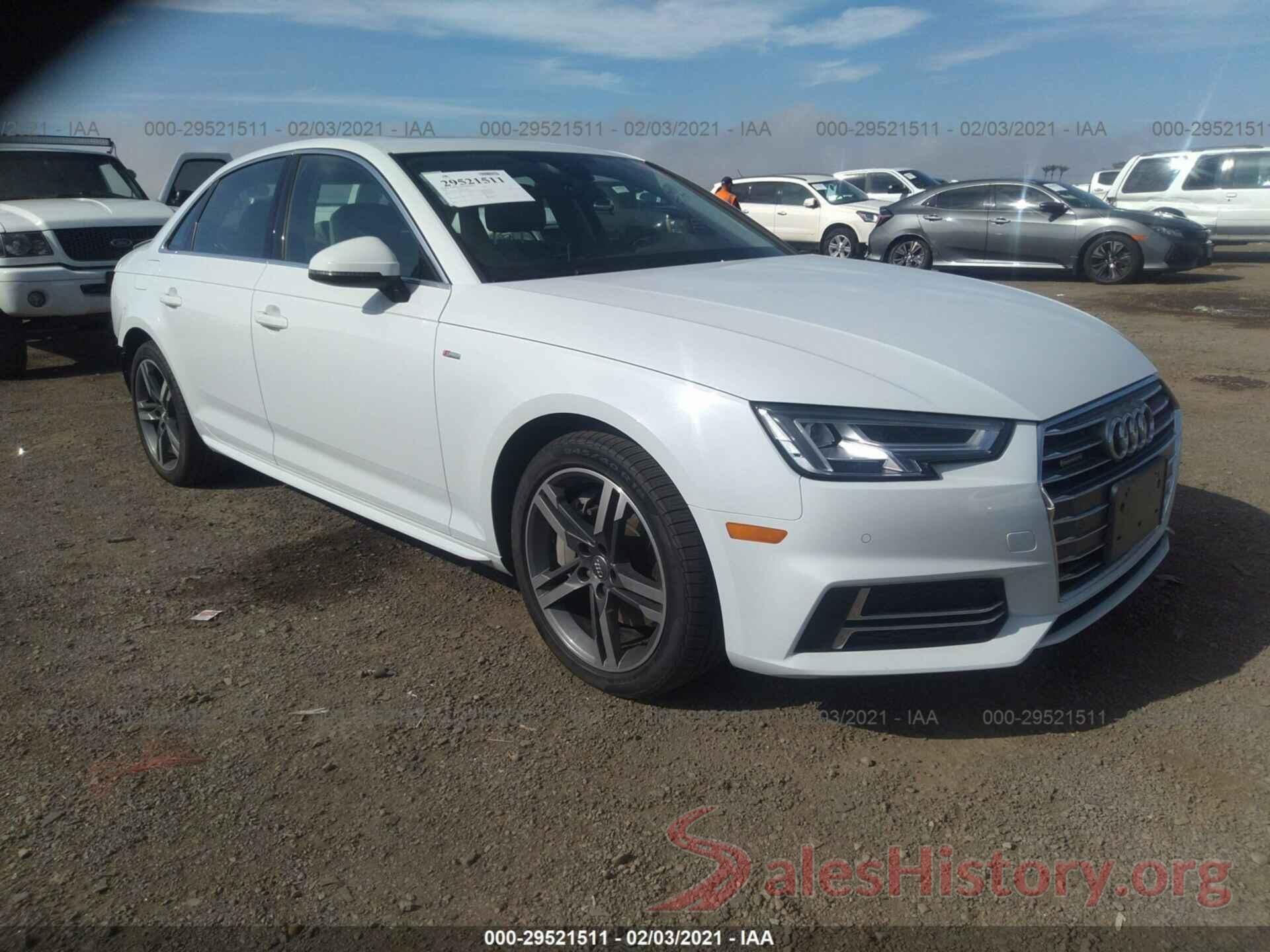 WAUENAF40HN057981 2017 AUDI A4