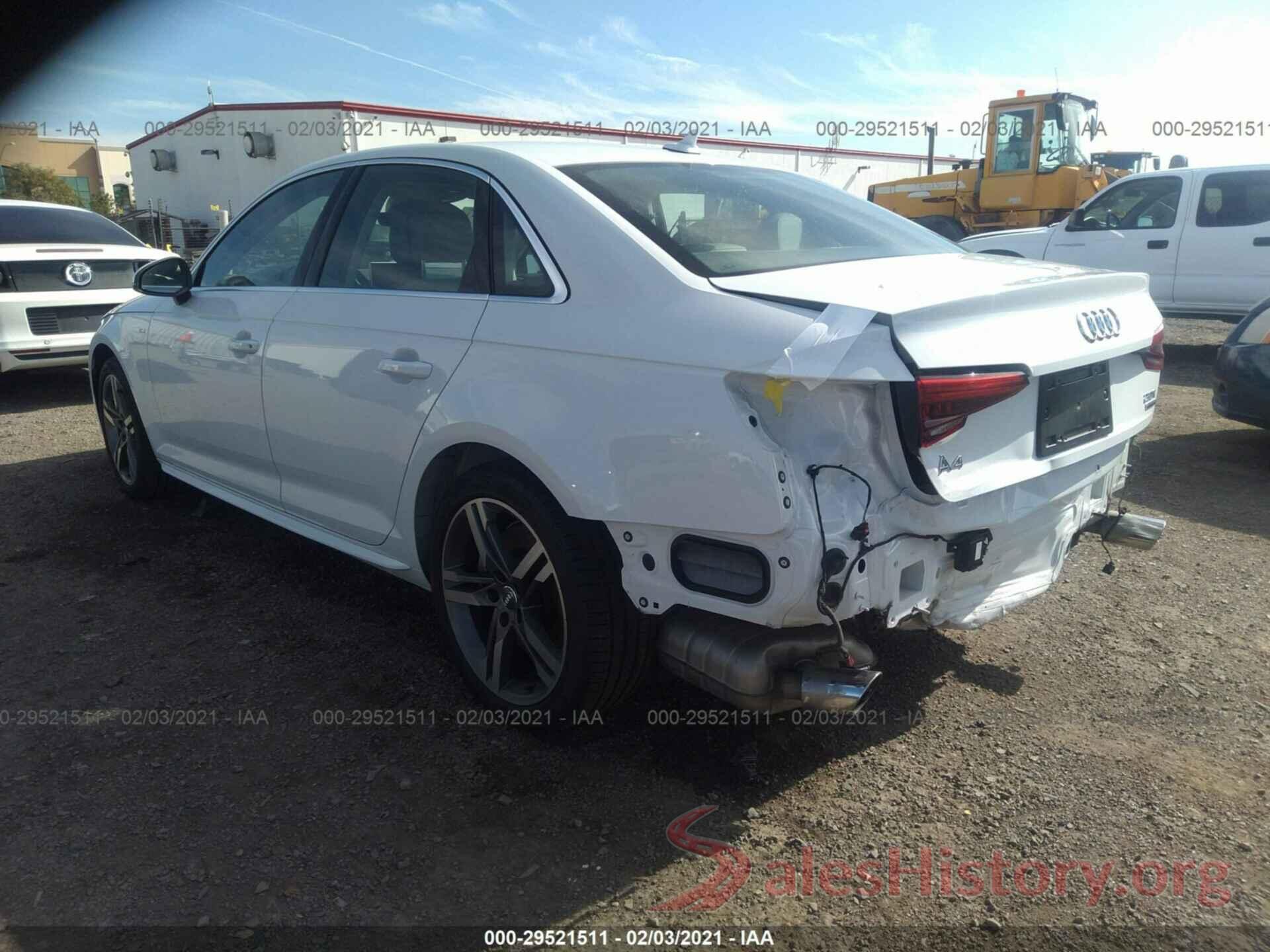 WAUENAF40HN057981 2017 AUDI A4