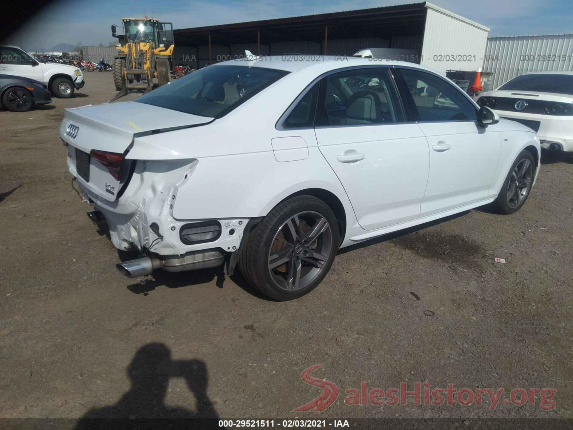 WAUENAF40HN057981 2017 AUDI A4