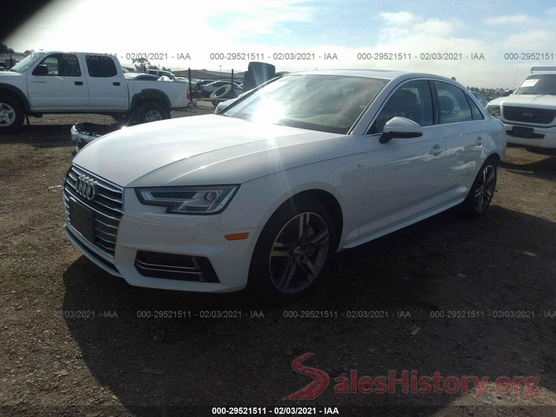 WAUENAF40HN057981 2017 AUDI A4