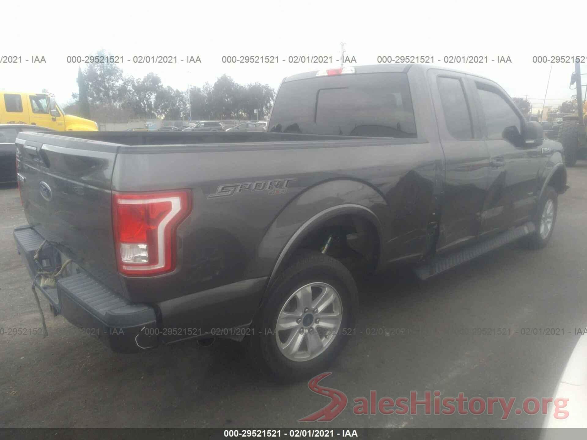 1FTEX1EP5GKG01111 2016 FORD F-150