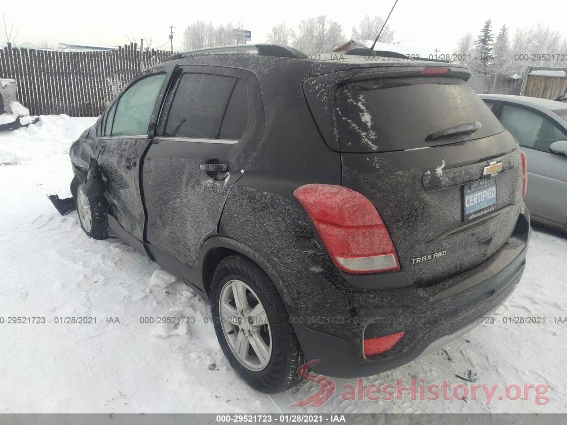 3GNCJPSB8KL182965 2019 CHEVROLET TRAX