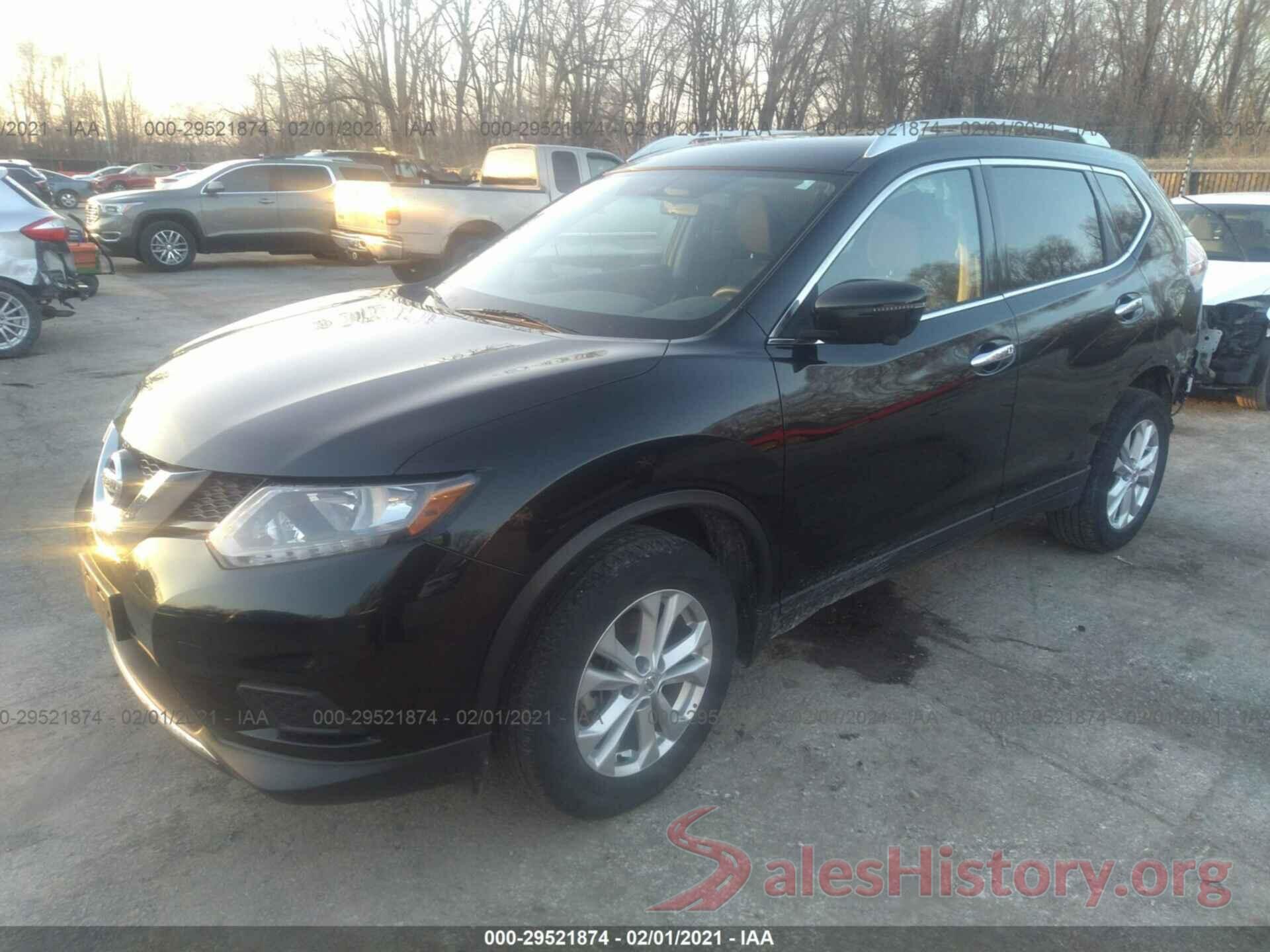 KNMAT2MV4GP670522 2016 NISSAN ROGUE