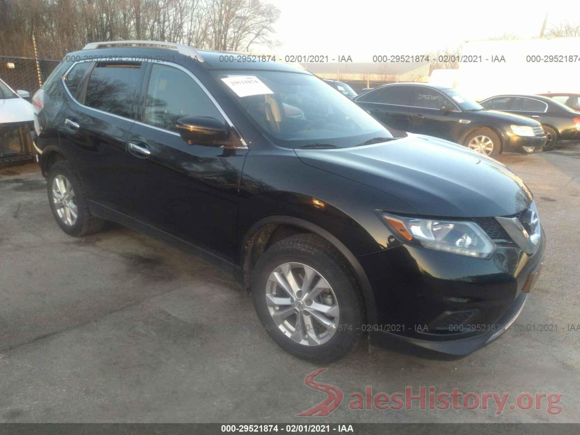 KNMAT2MV4GP670522 2016 NISSAN ROGUE