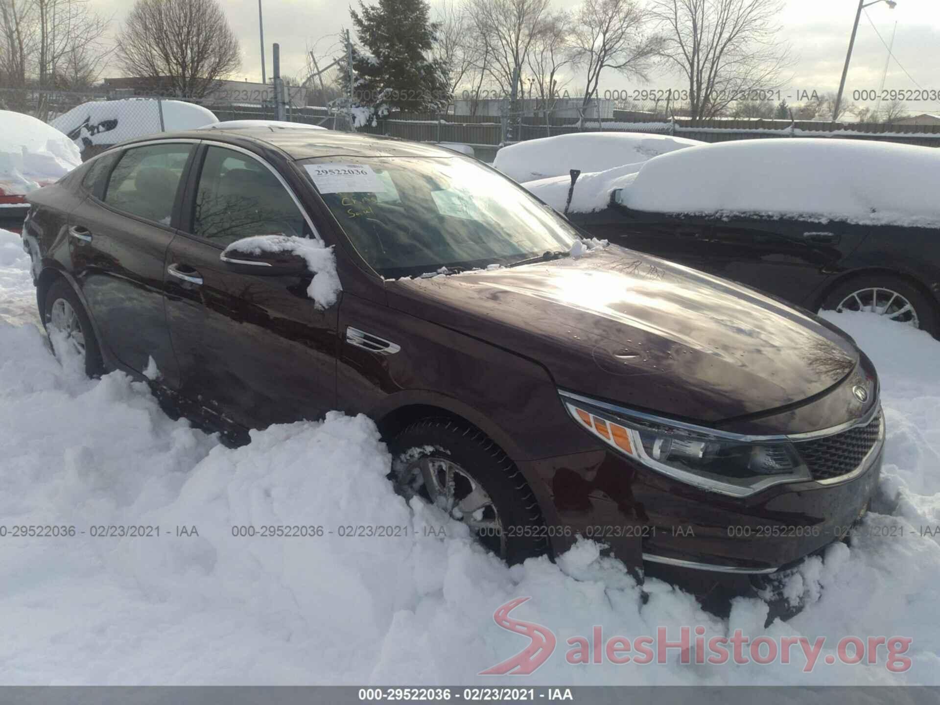 5XXGT4L36GG115424 2016 KIA OPTIMA