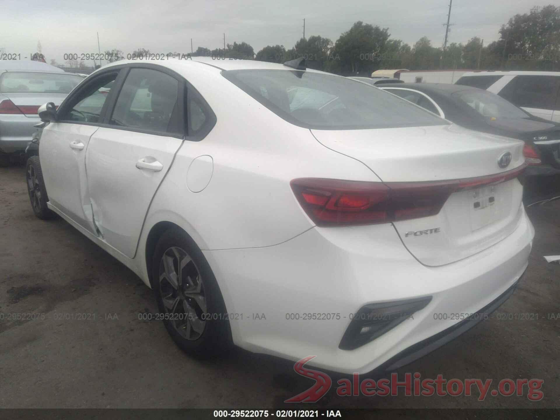 3KPF24AD8LE216686 2020 KIA FORTE