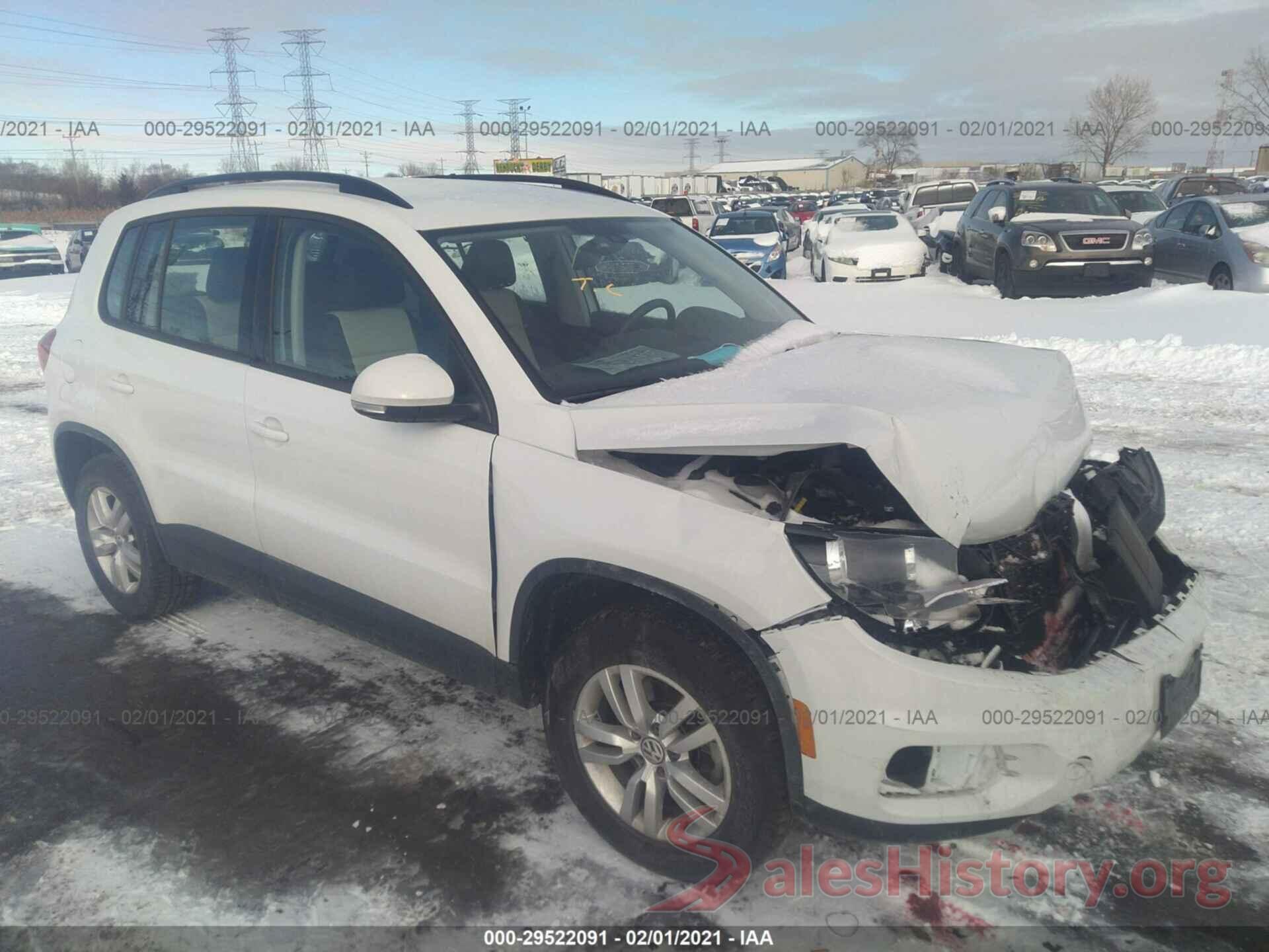 WVGBV7AX5HW507477 2017 VOLKSWAGEN TIGUAN