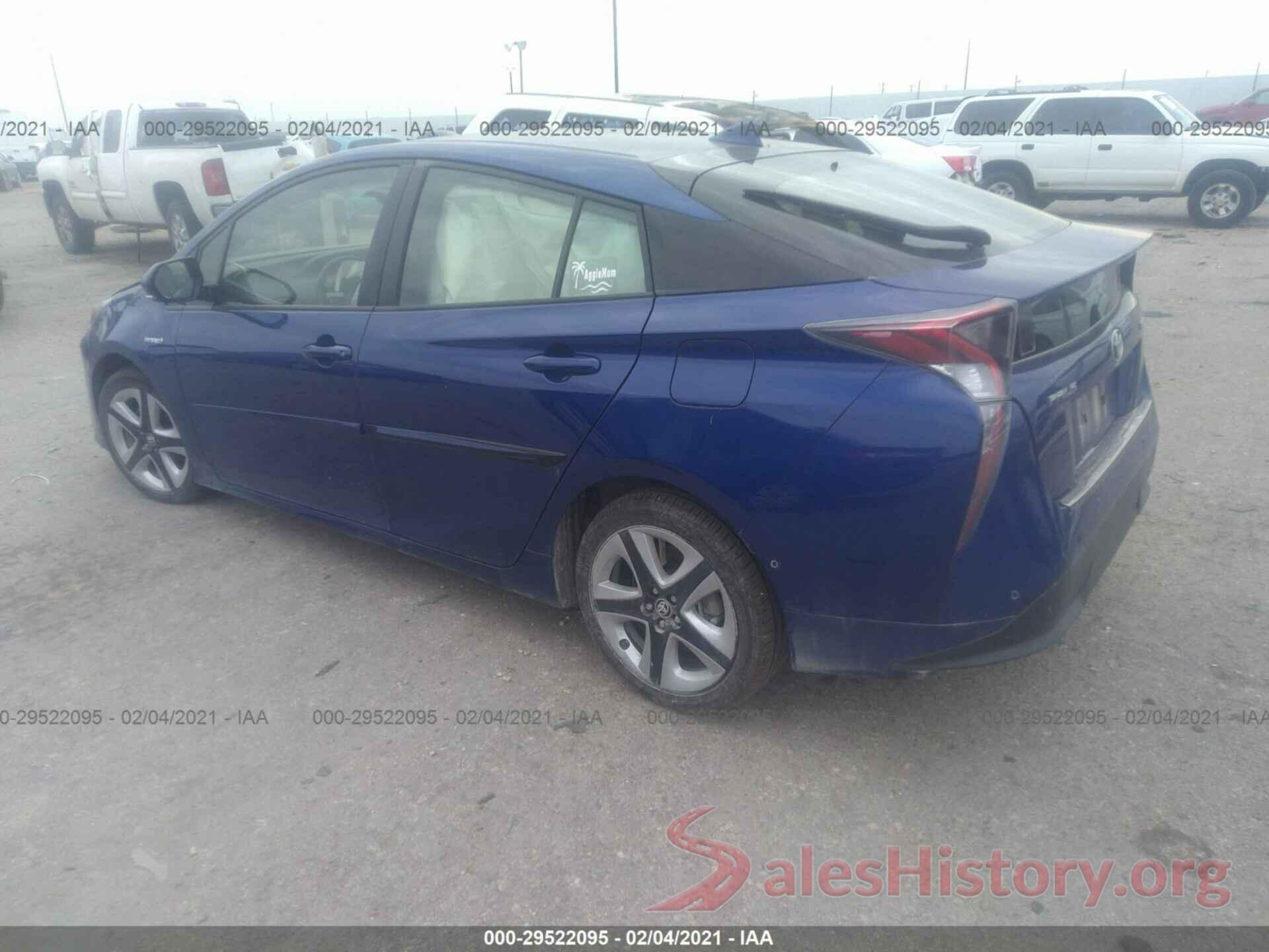 JTDKARFU8J3059057 2018 TOYOTA PRIUS