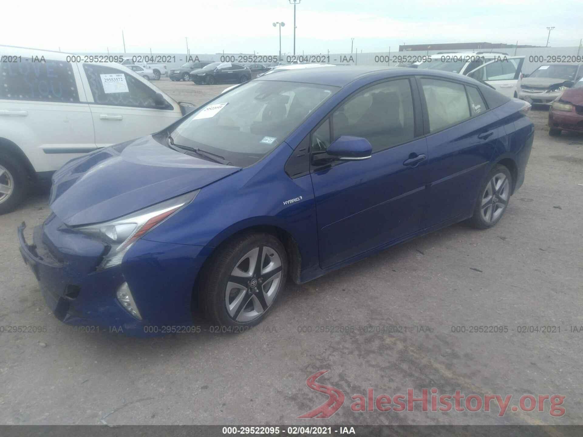 JTDKARFU8J3059057 2018 TOYOTA PRIUS