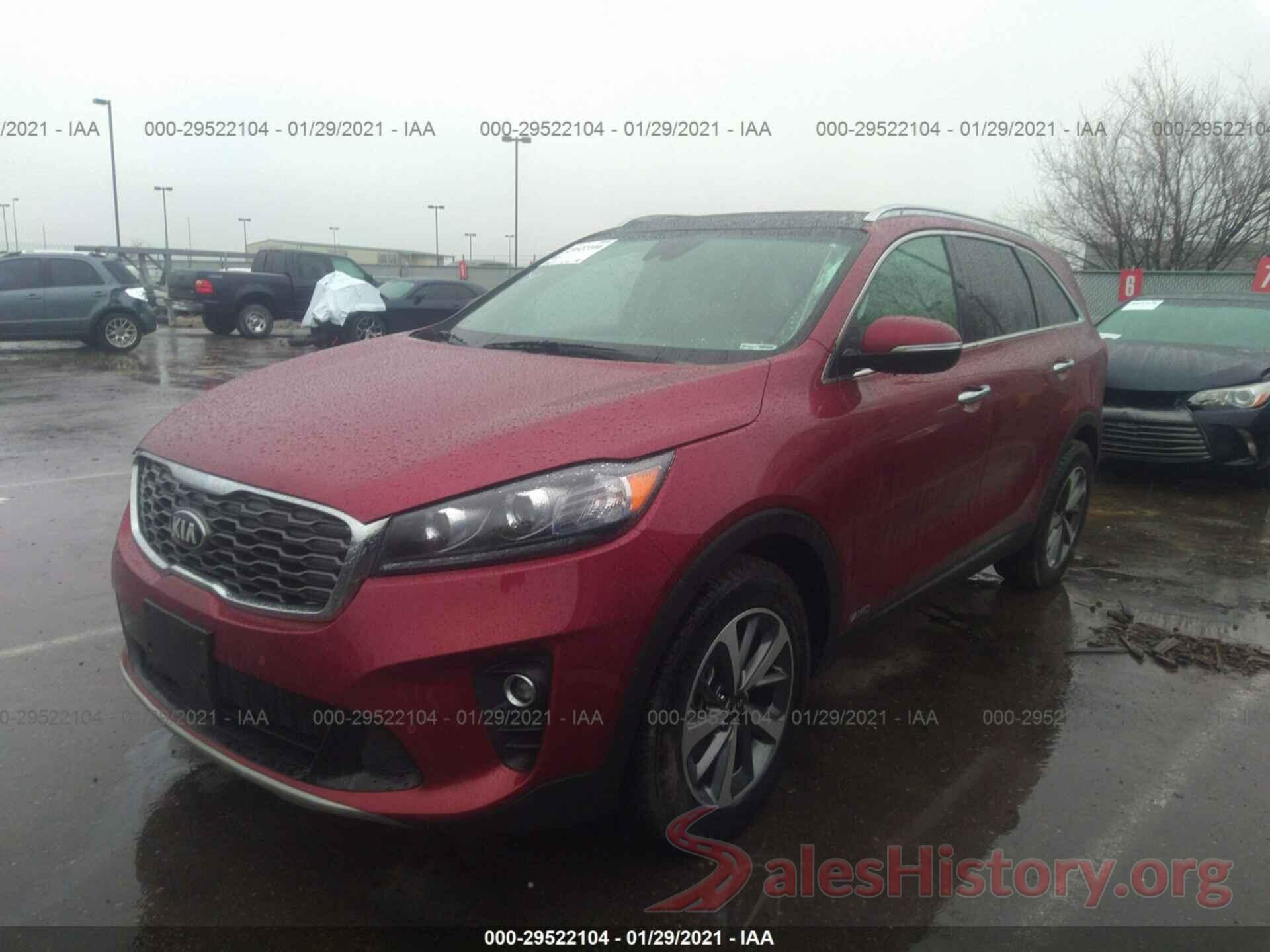 5XYPHDA58KG471612 2019 KIA SORENTO