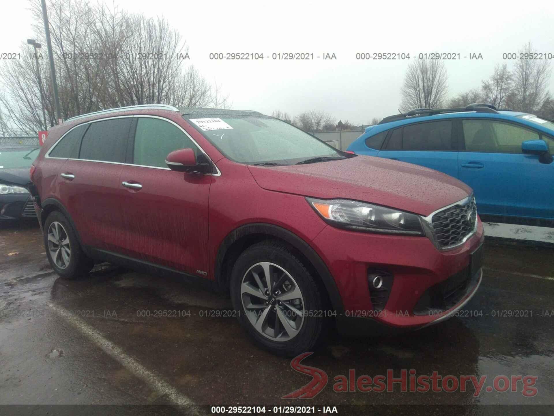 5XYPHDA58KG471612 2019 KIA SORENTO