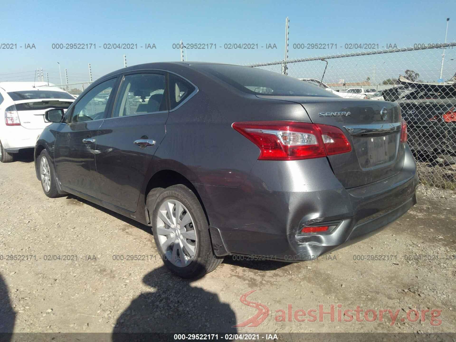 3N1AB7AP6KY221911 2019 NISSAN SENTRA