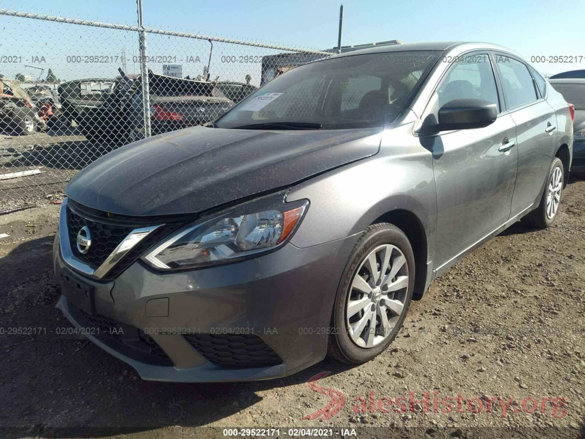 3N1AB7AP6KY221911 2019 NISSAN SENTRA