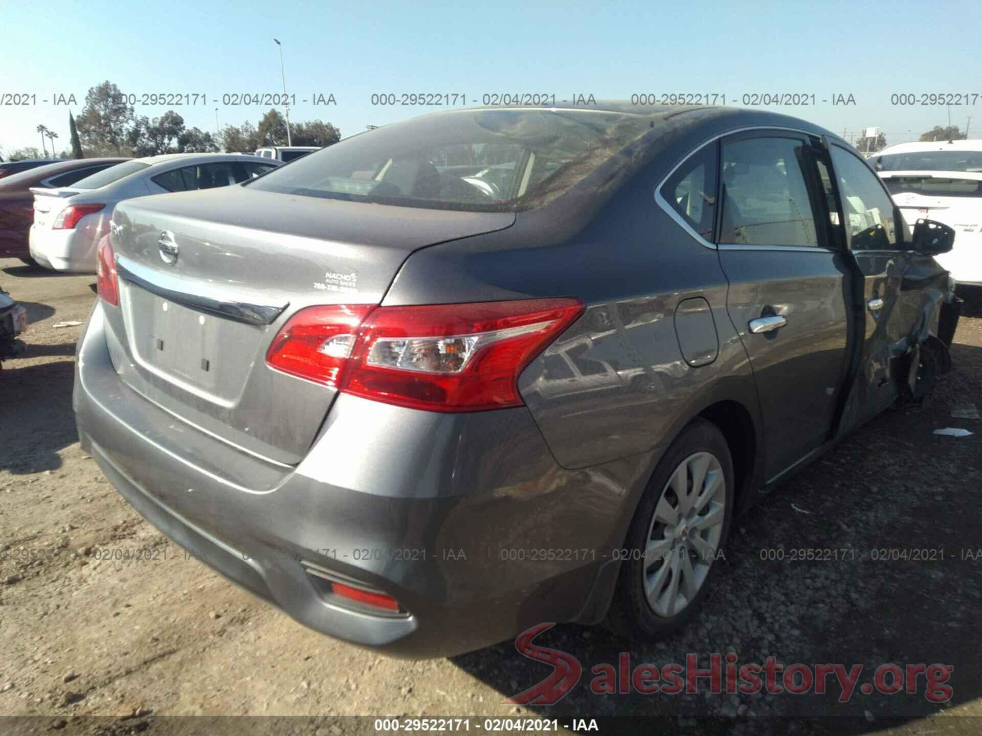 3N1AB7AP6KY221911 2019 NISSAN SENTRA