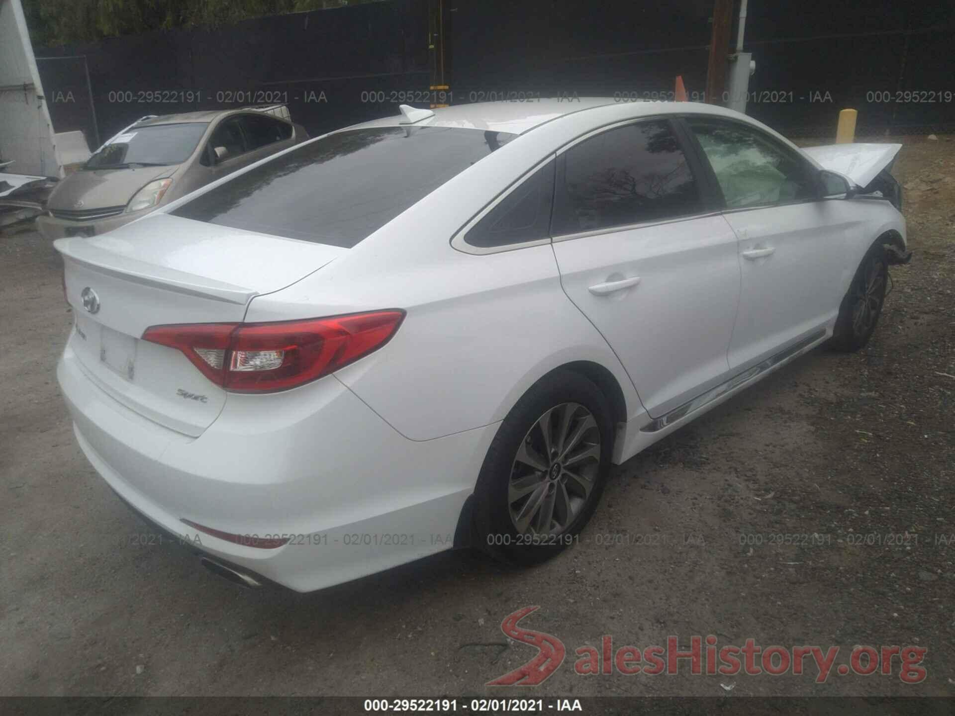 5NPE34AF8GH361142 2016 HYUNDAI SONATA