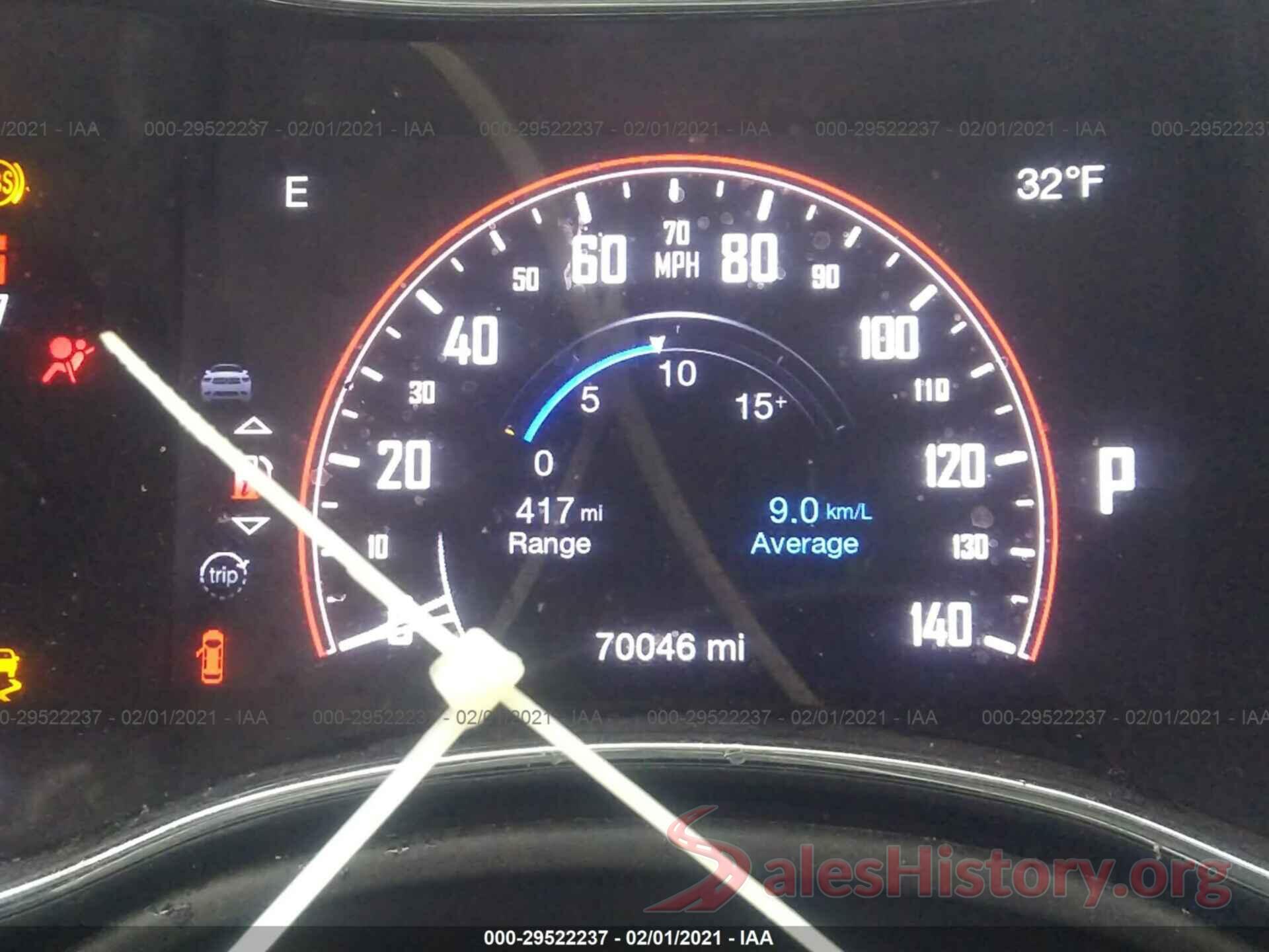 1C4RDJDG2HC820910 2017 DODGE DURANGO