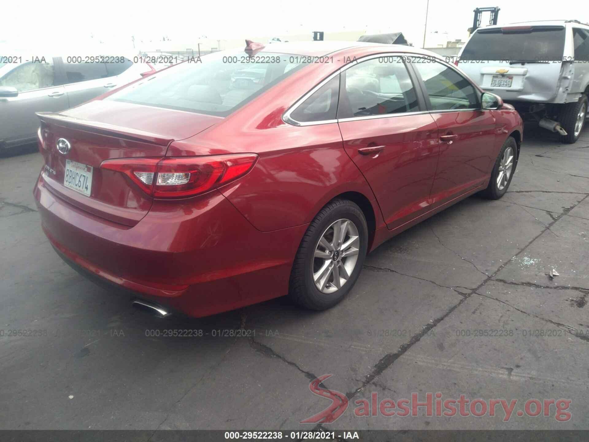 5NPE24AF6GH359795 2016 HYUNDAI SONATA