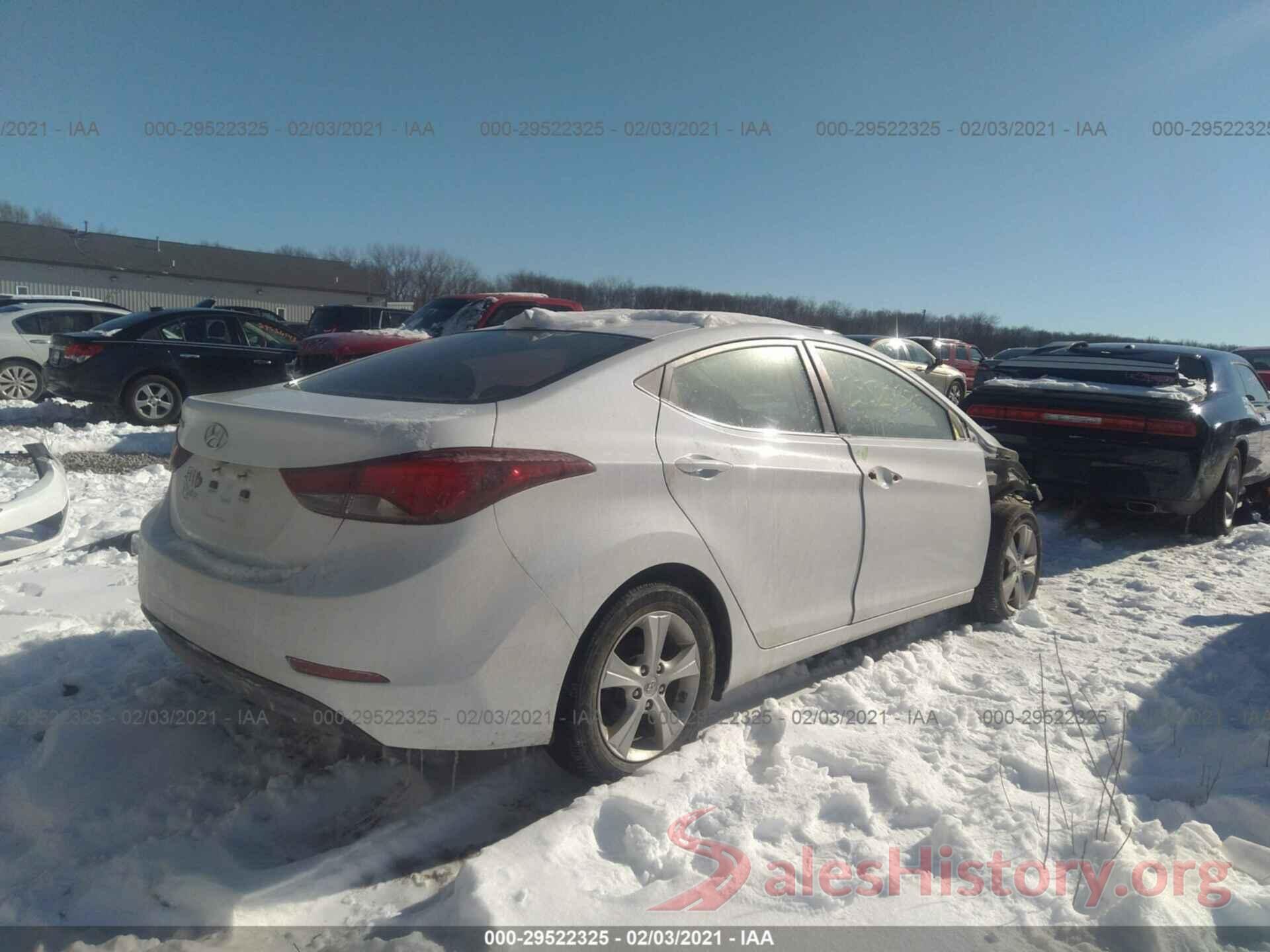 5NPDH4AE3GH747567 2016 HYUNDAI ELANTRA