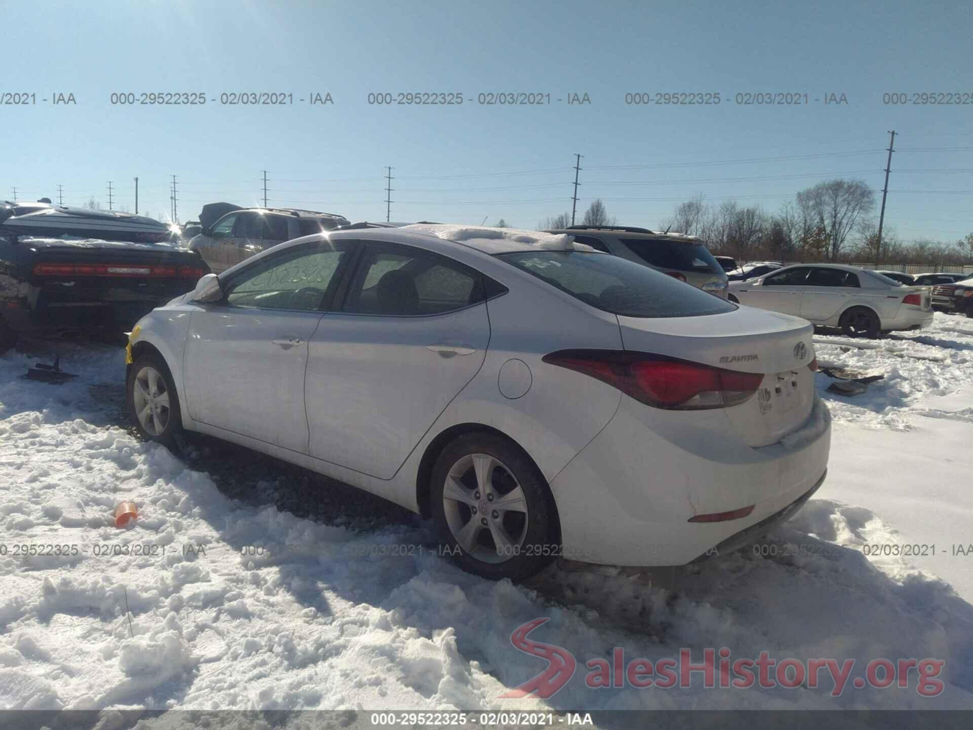 5NPDH4AE3GH747567 2016 HYUNDAI ELANTRA