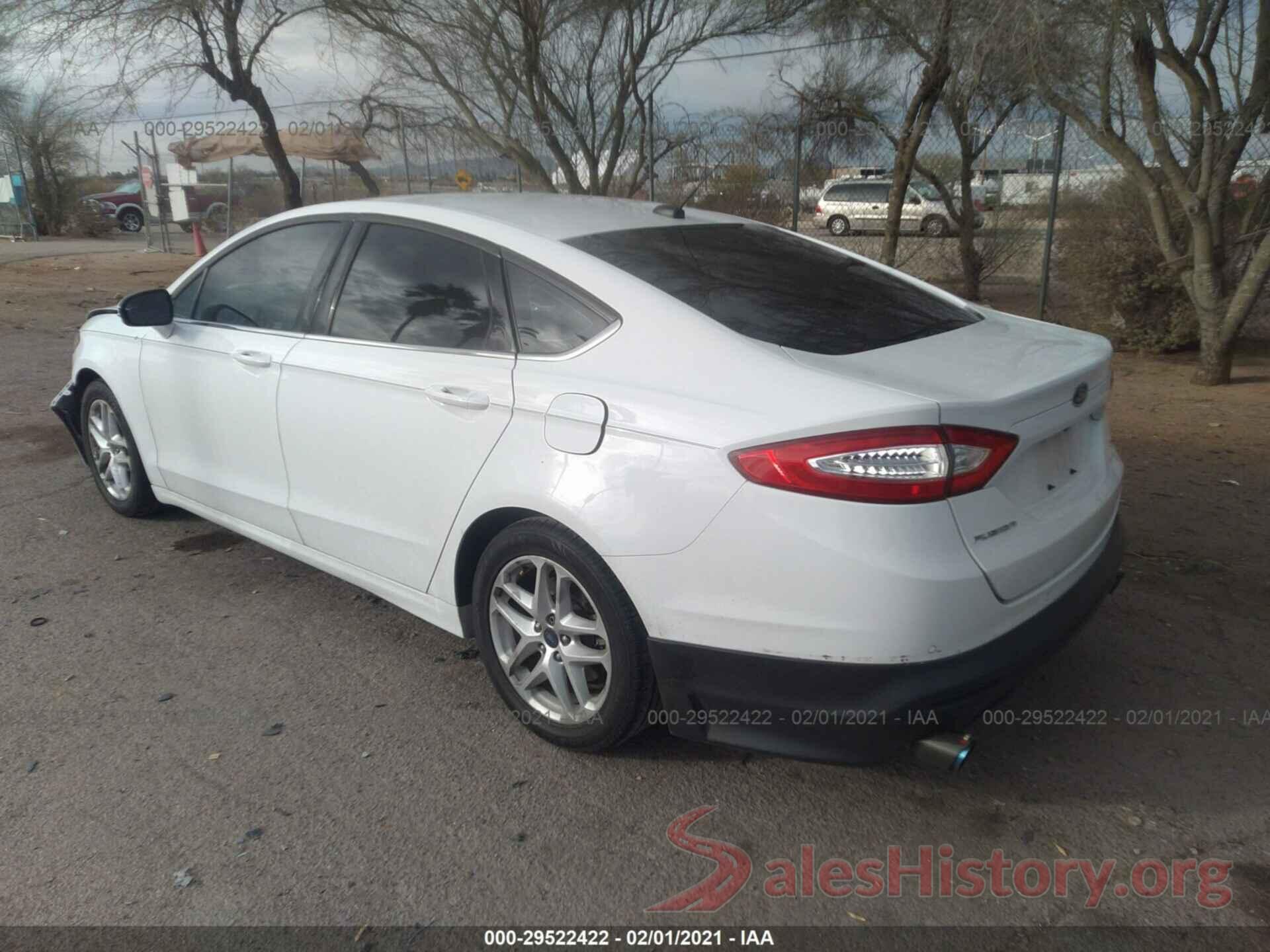 3FA6P0H70GR187411 2016 FORD FUSION