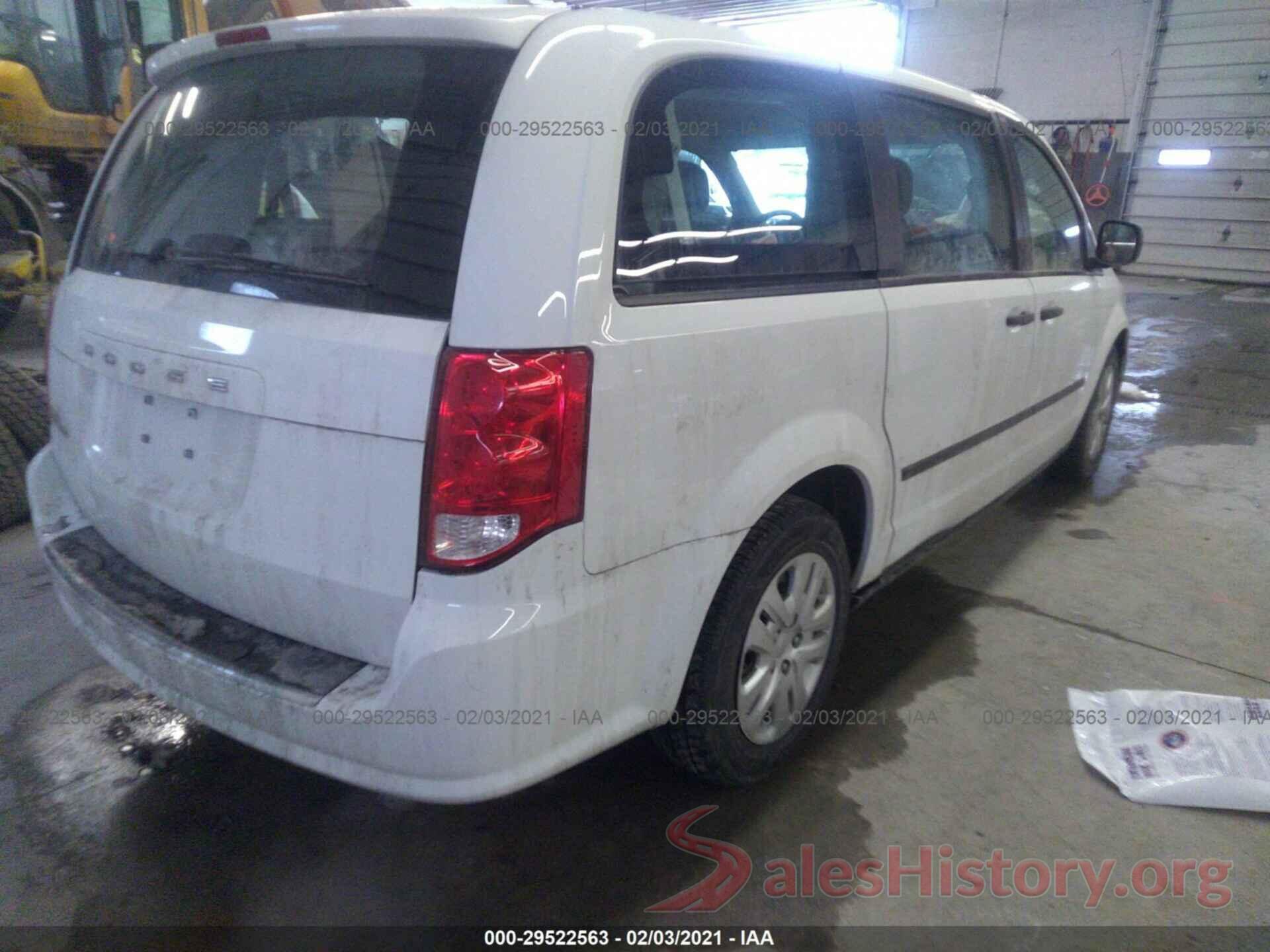 2C4RDGBG7GR378363 2016 DODGE GRAND CARAVAN