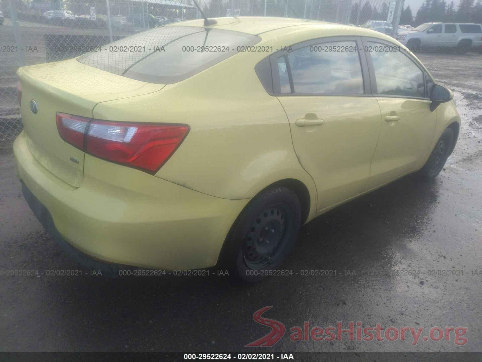 KNADM4A39G6576292 2016 KIA RIO