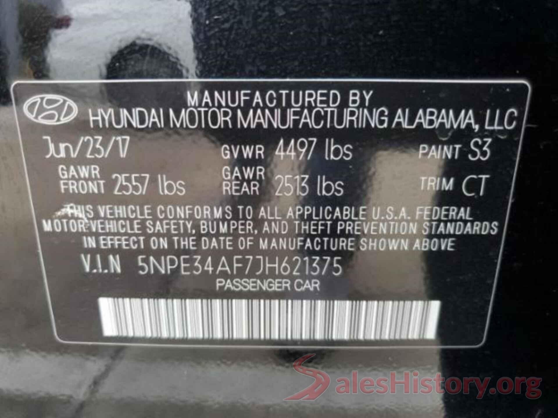 5NPE34AF7JH621375 2018 HYUNDAI SONATA