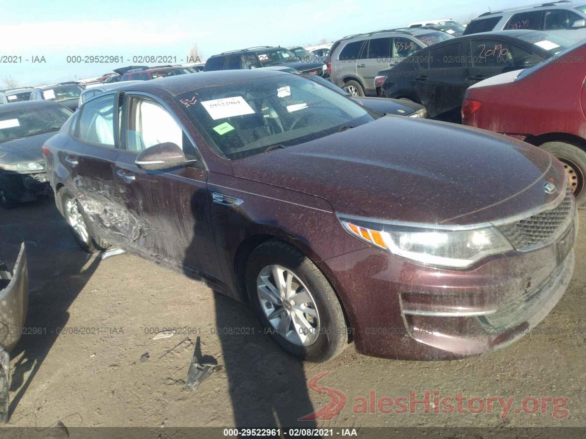 5XXGT4L33JG187463 2018 KIA OPTIMA