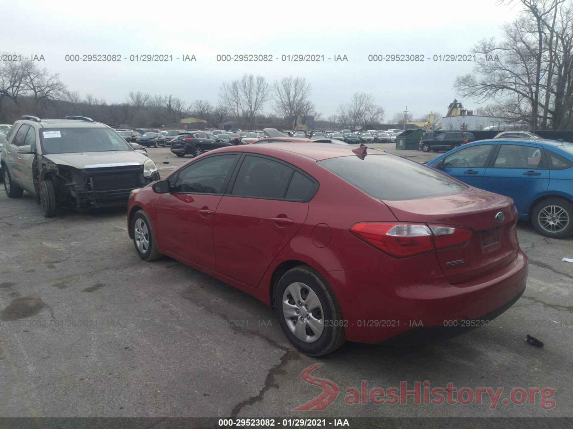 KNAFX4A62G5523711 2016 KIA FORTE