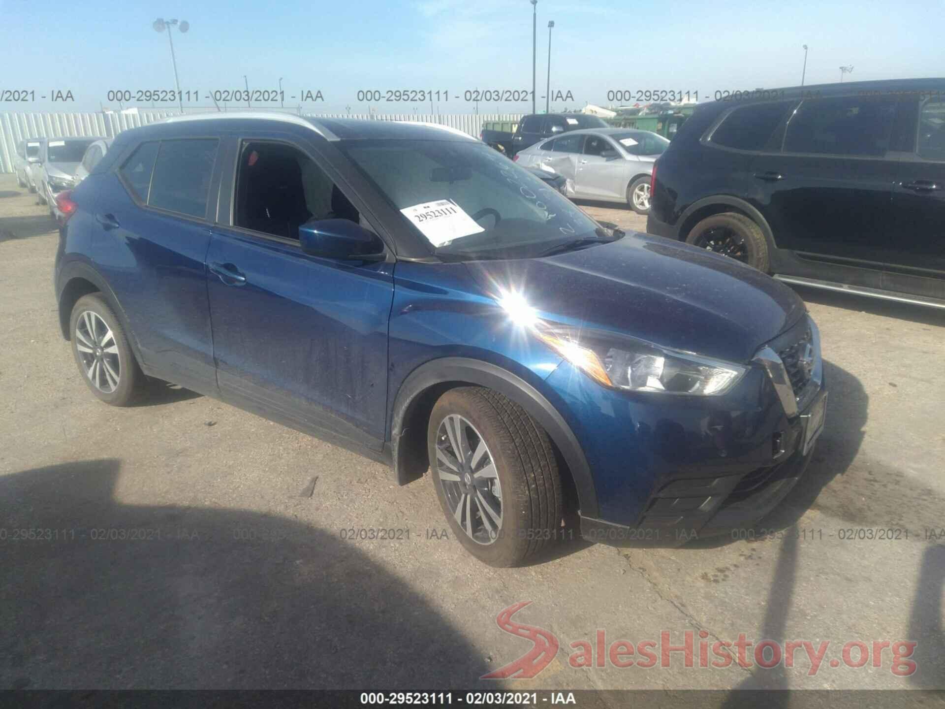 3N1CP5CV4LL502338 2020 NISSAN KICKS